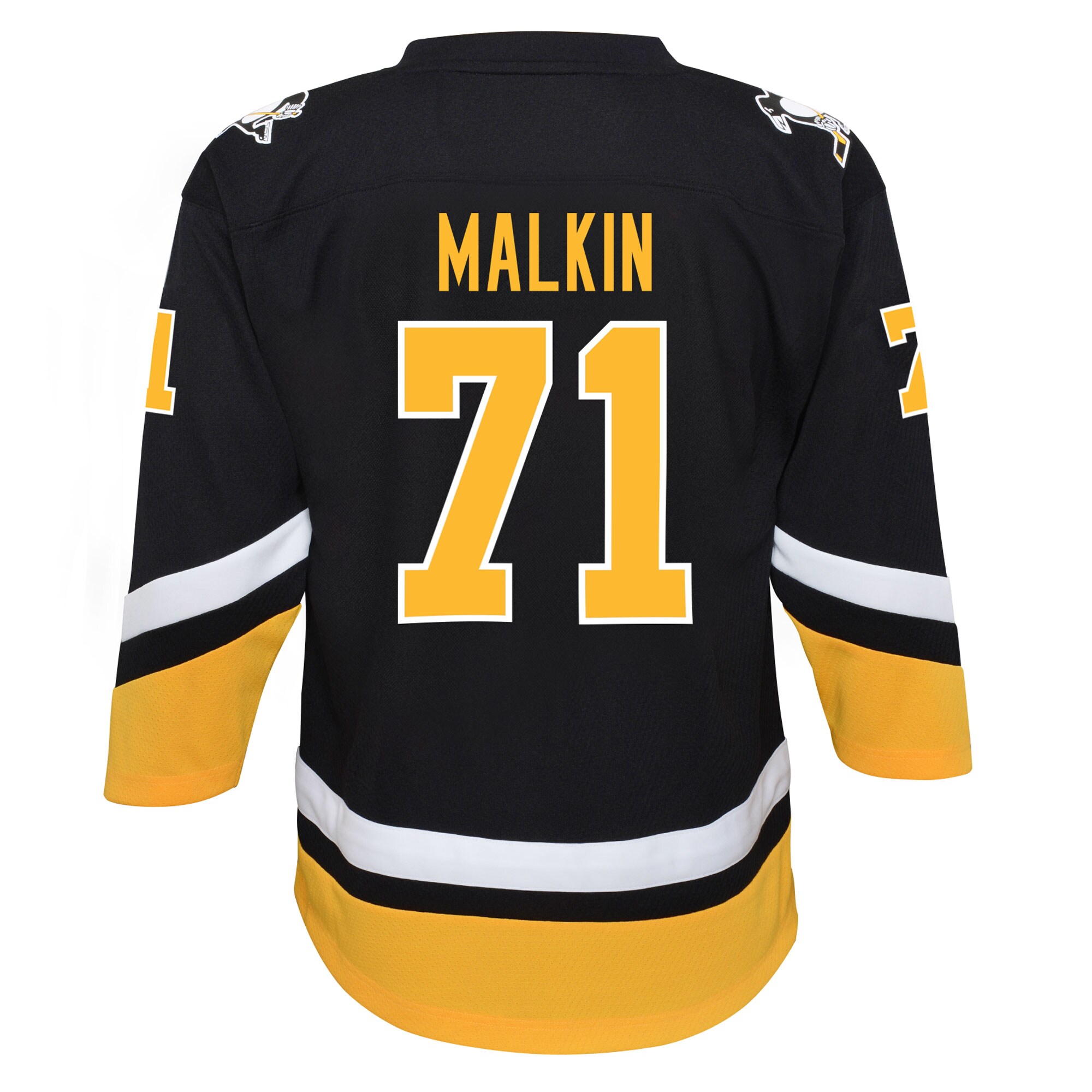 Evgeni Malkin Pittsburgh Penguins Youth 2021/22 Alternate Replica Player Jersey - Black - vstockx