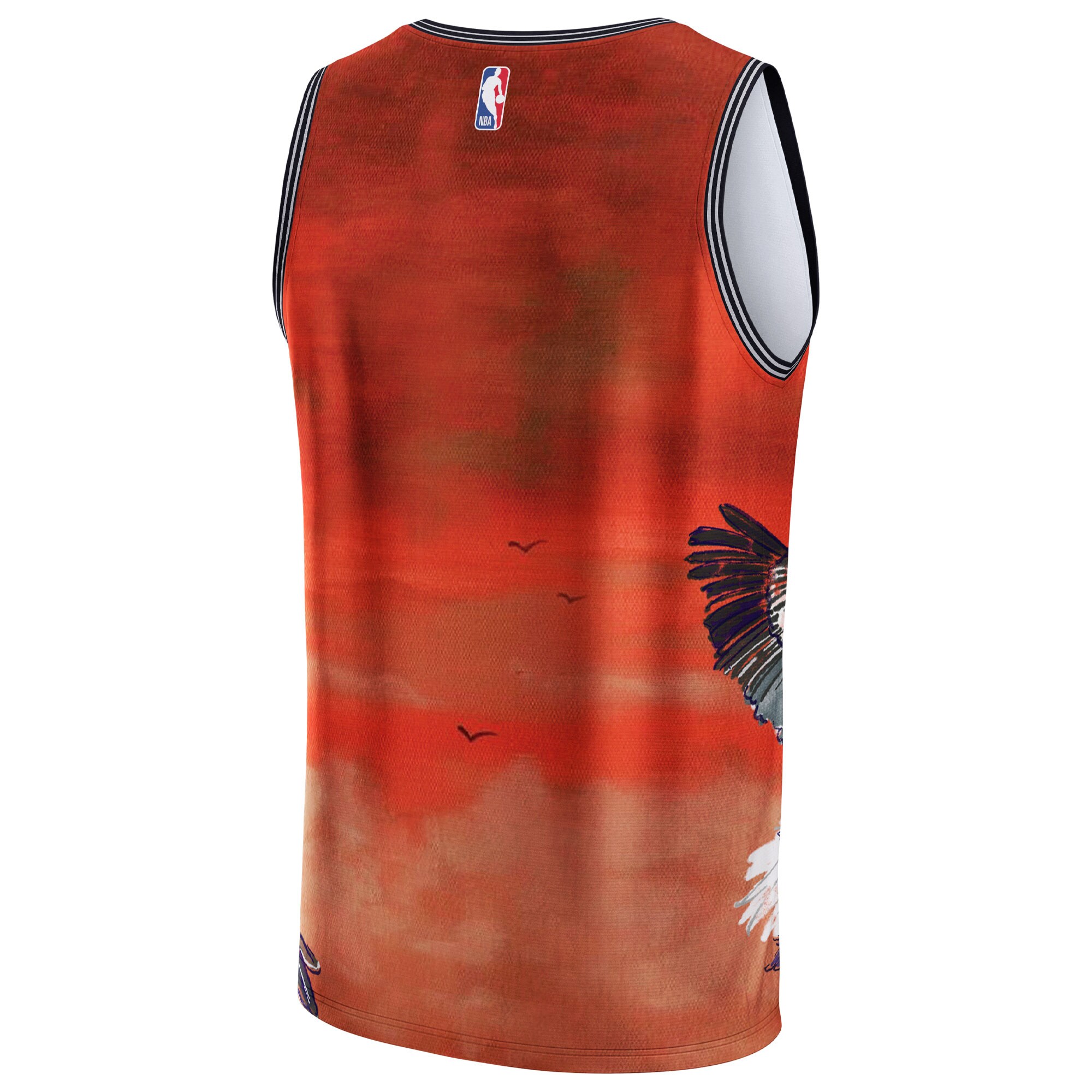 New Orleans Pelicans NBA & KidSuper Studios by Fanatics Unisex Hometown Jersey - Red - vstockx