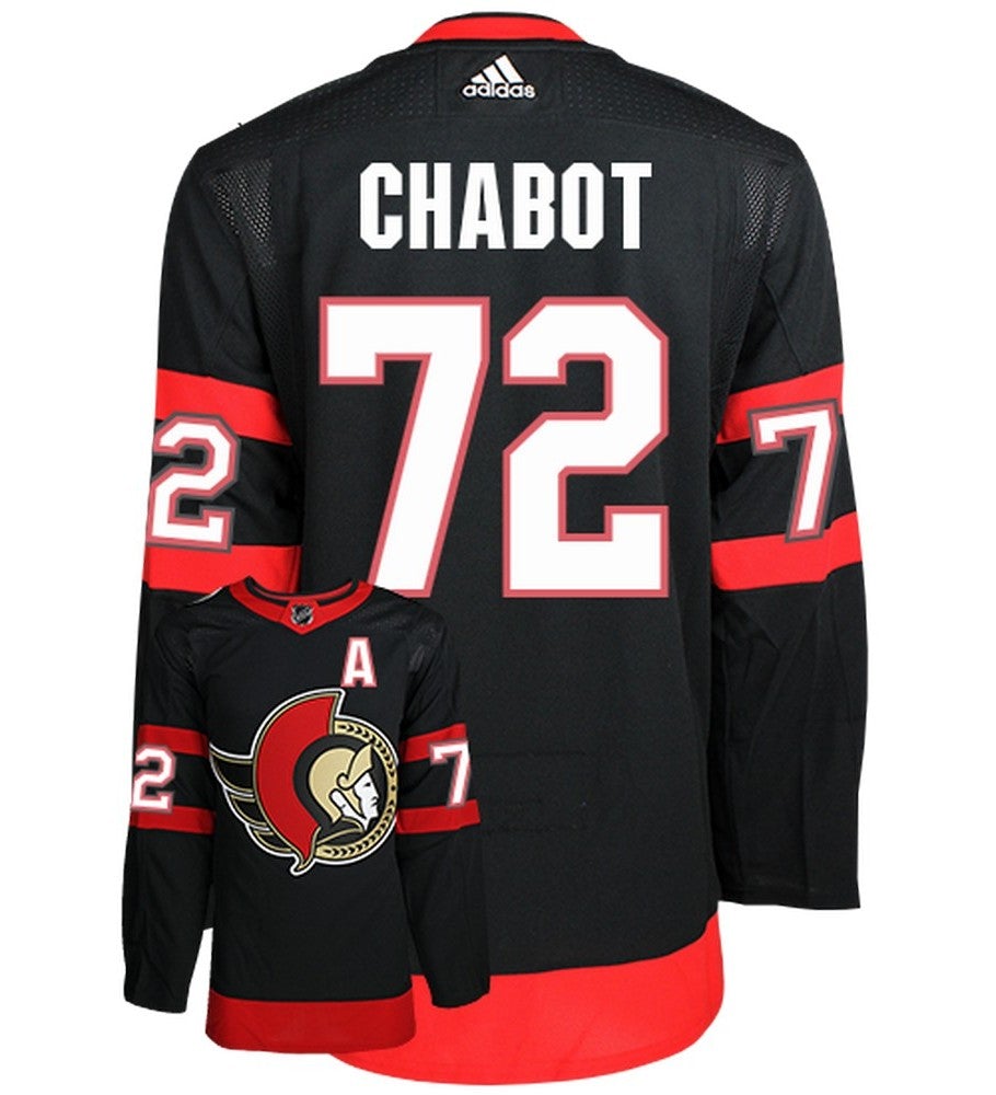 Thomas Chabot Ottawa Senators Adidas Primegreen Authentic NHL Hockey Jersey - vstockx