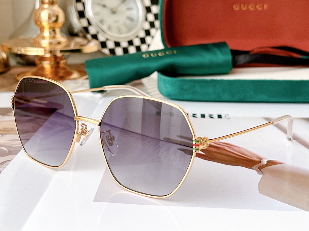 Sunglasses Gucci GG1285SA SIZE��60-17-140 - vstockx