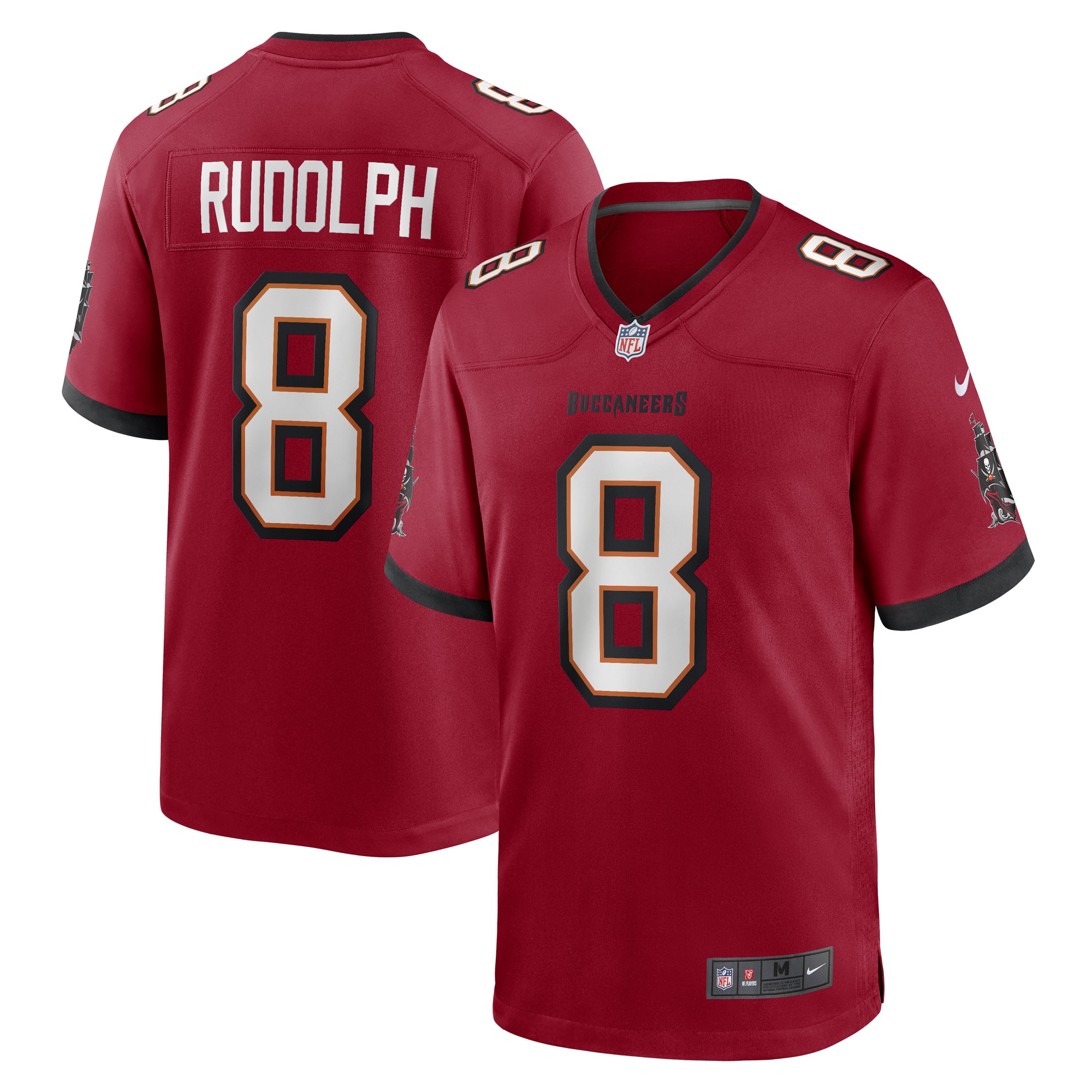 Kyle Rudolph Tampa Bay Buccaneers Nike Game Player Jersey - Red - vstockx