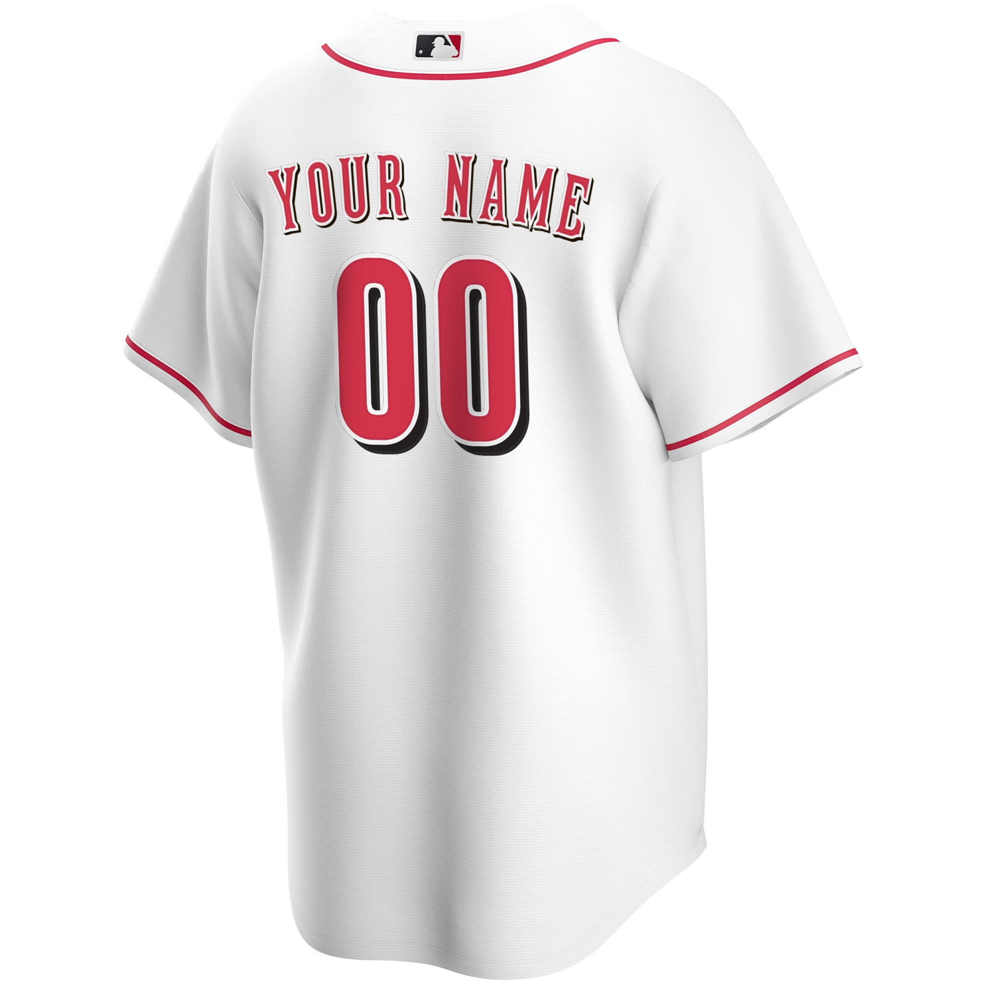 Cincinnati Reds Nike Home Replica Custom Jersey - White - vstockx