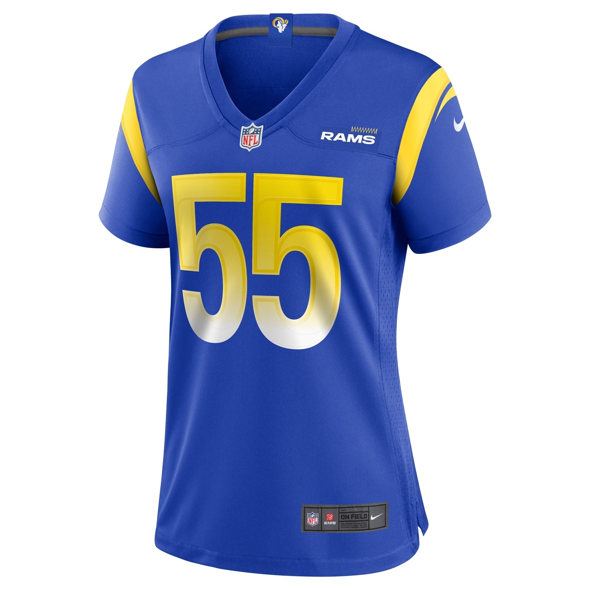 Women's Nike Brian Allen Royal Los Angeles Rams Game Jersey - vstockx