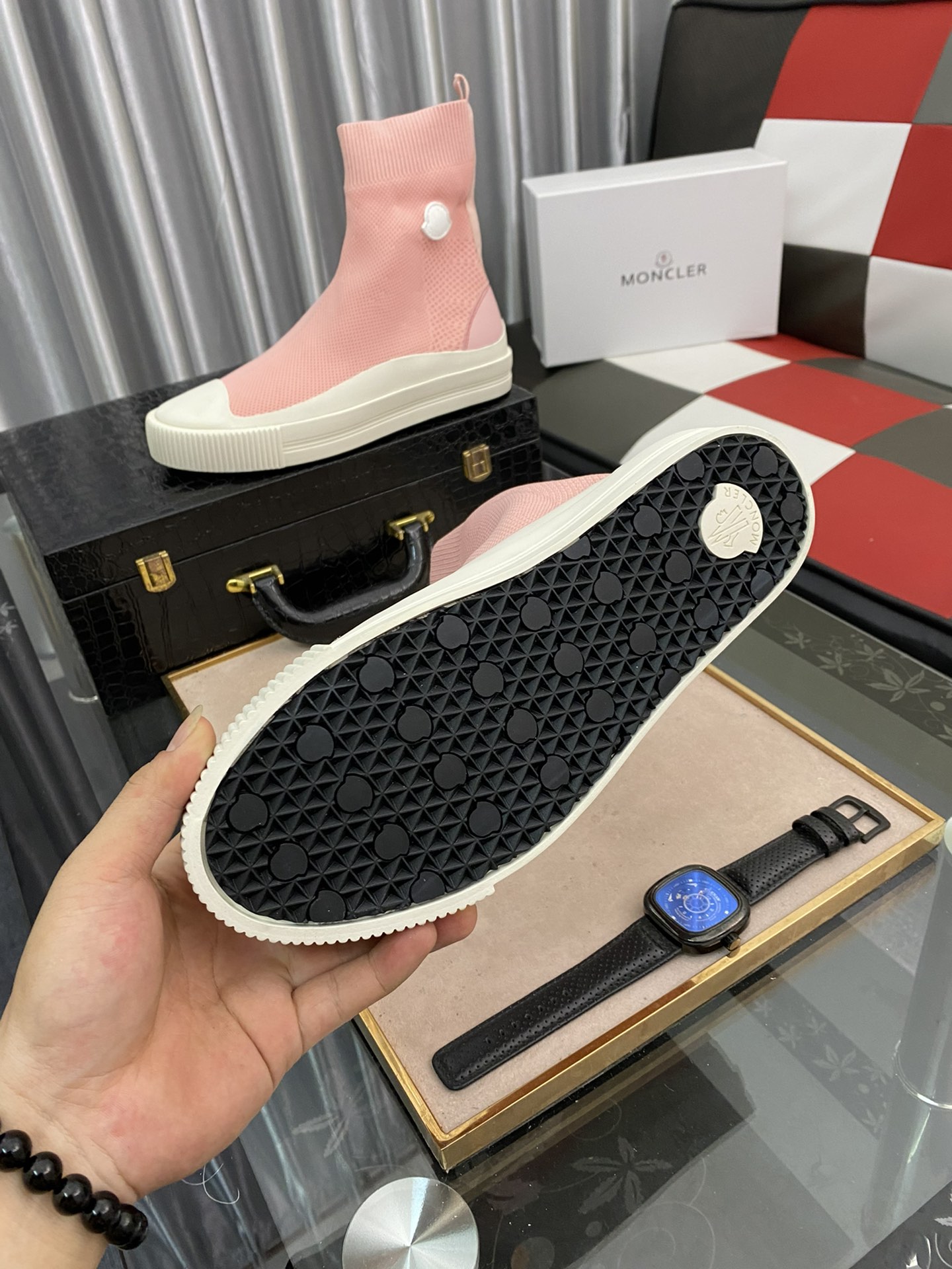 Moncler Socks Sneaker 4 - vstockx