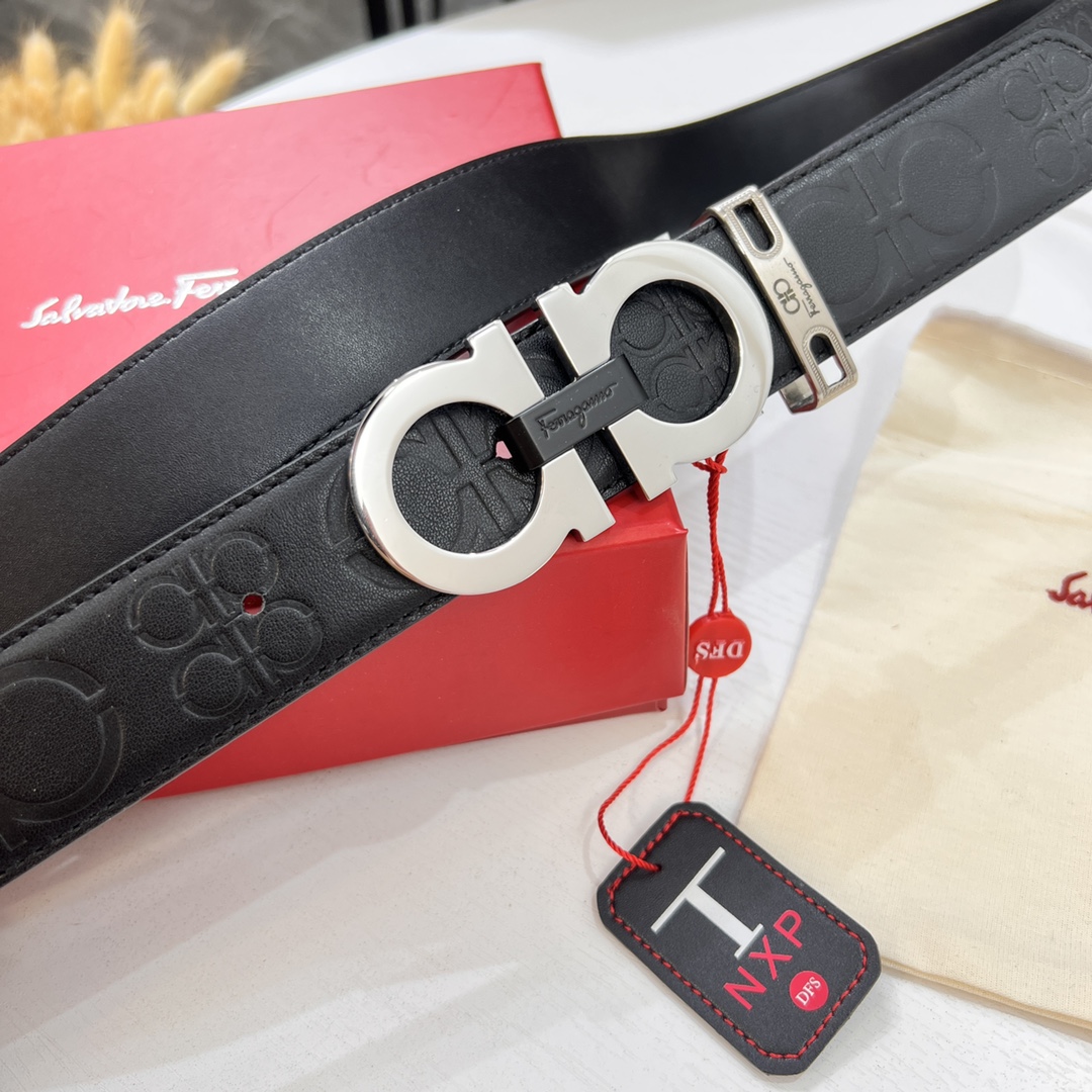 Streetwear Belt Ferragamo 319804 size:3.5cm - vstockx