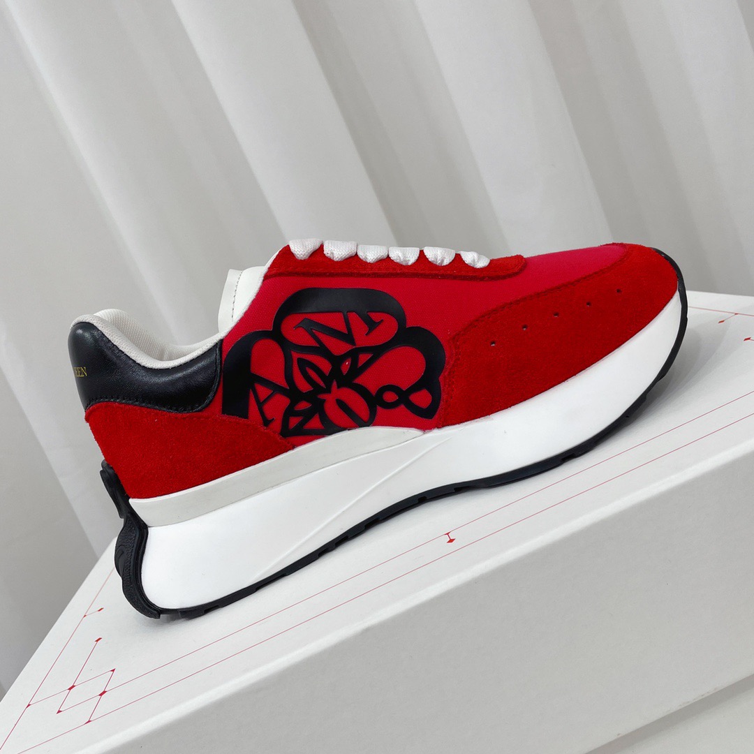 Alexande McQueen Breathable Mesh Sand Inside 4.5cm Size 35-40 - vstockx