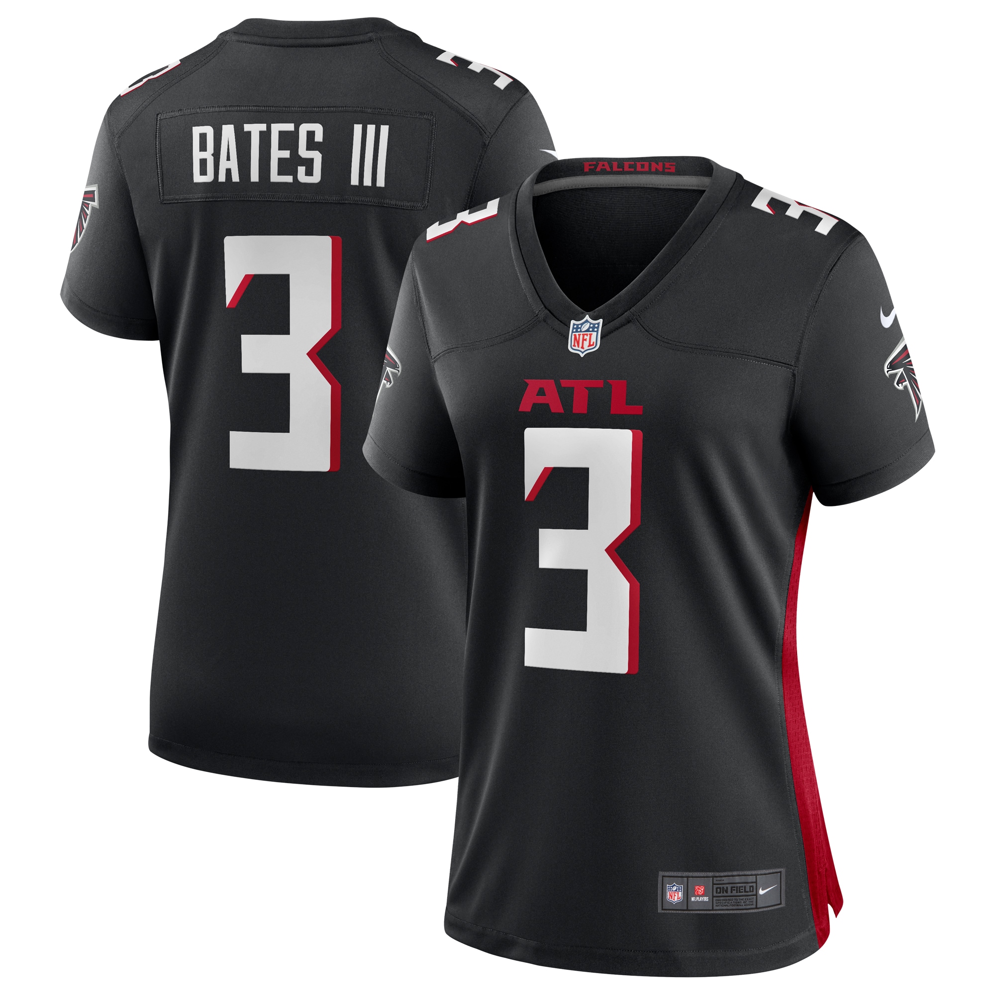 Jessie Bates III Atlanta Falcons Nike Women's Game Player Jersey - Black - vstockx