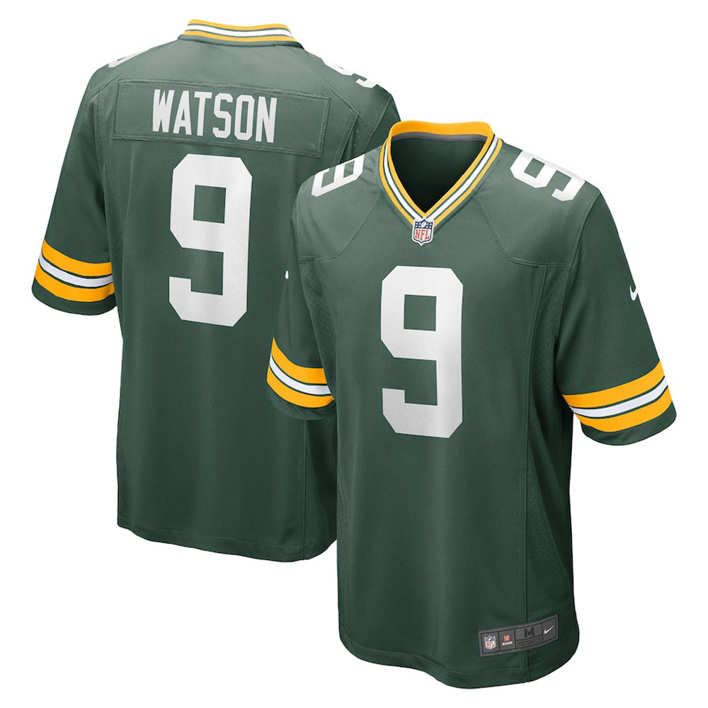 Youth Green Bay Packers Christian Watson Game Jersey - Green - vstockx