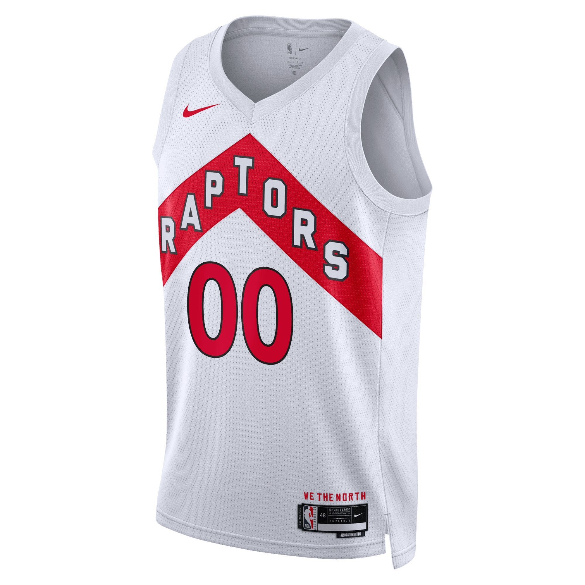 Toronto Raptors Nike Unisex Swingman Custom Jersey White - Icon Edition - vstockx