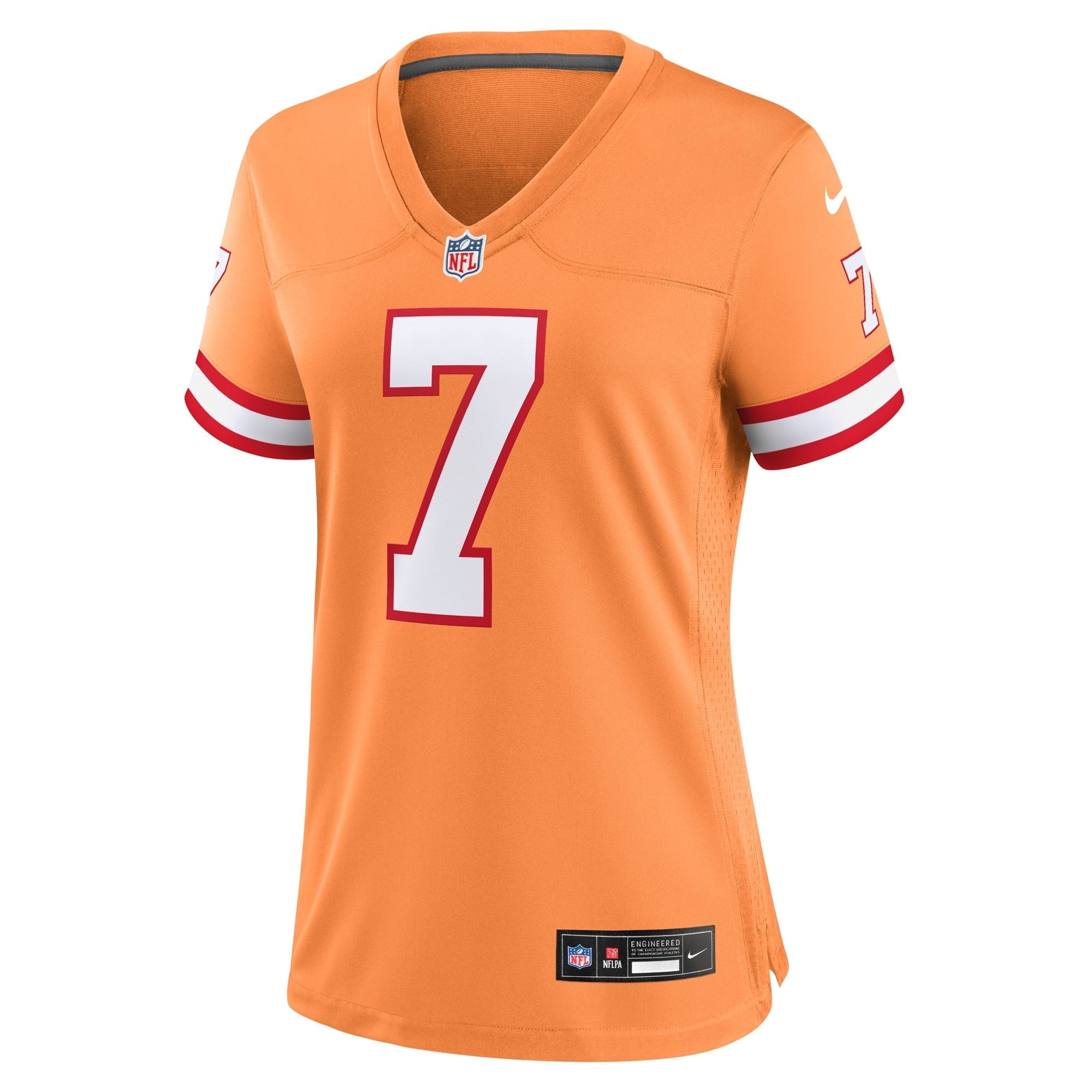 Women's Nike Shaquil Barrett Orange Tampa Bay Buccaneers Throwback Game Jersey - vstockx