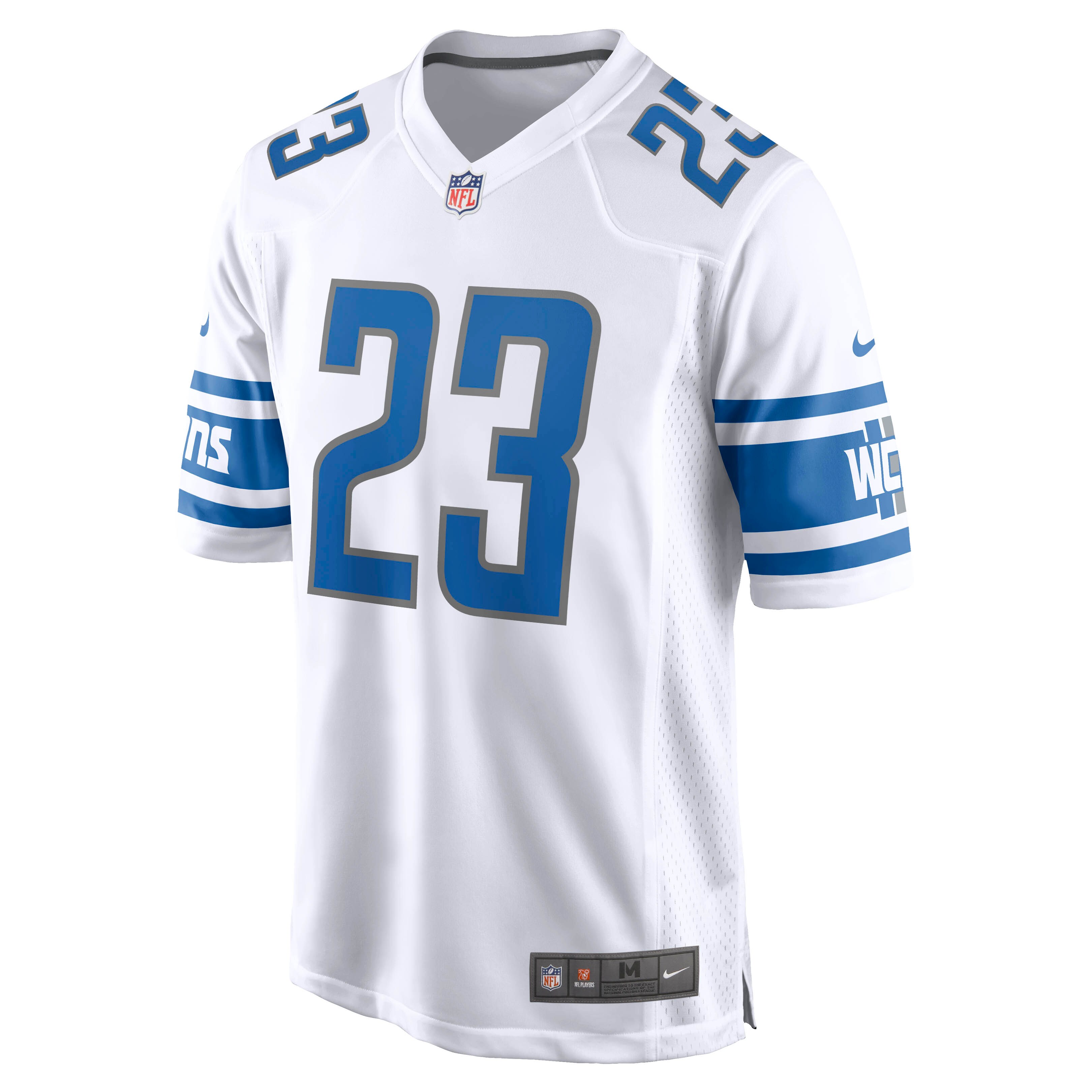 Jeff Okudah Detroit Lions Nike Game Player Jersey - White - vstockx