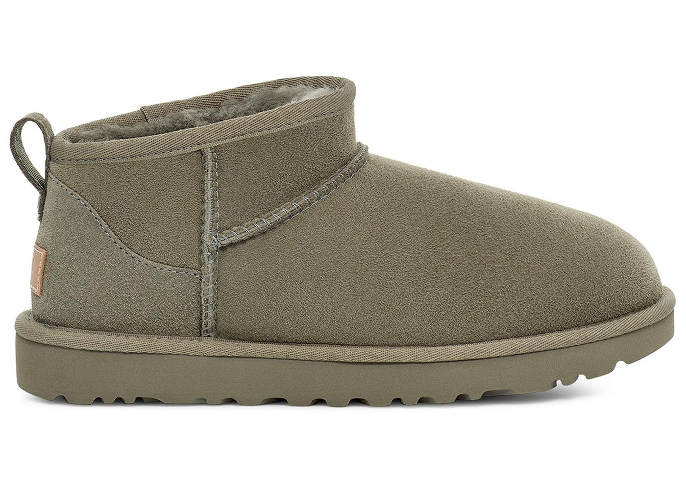 UGG Classic Ultra Mini Boot Moss Green (Women's) - vstockx
