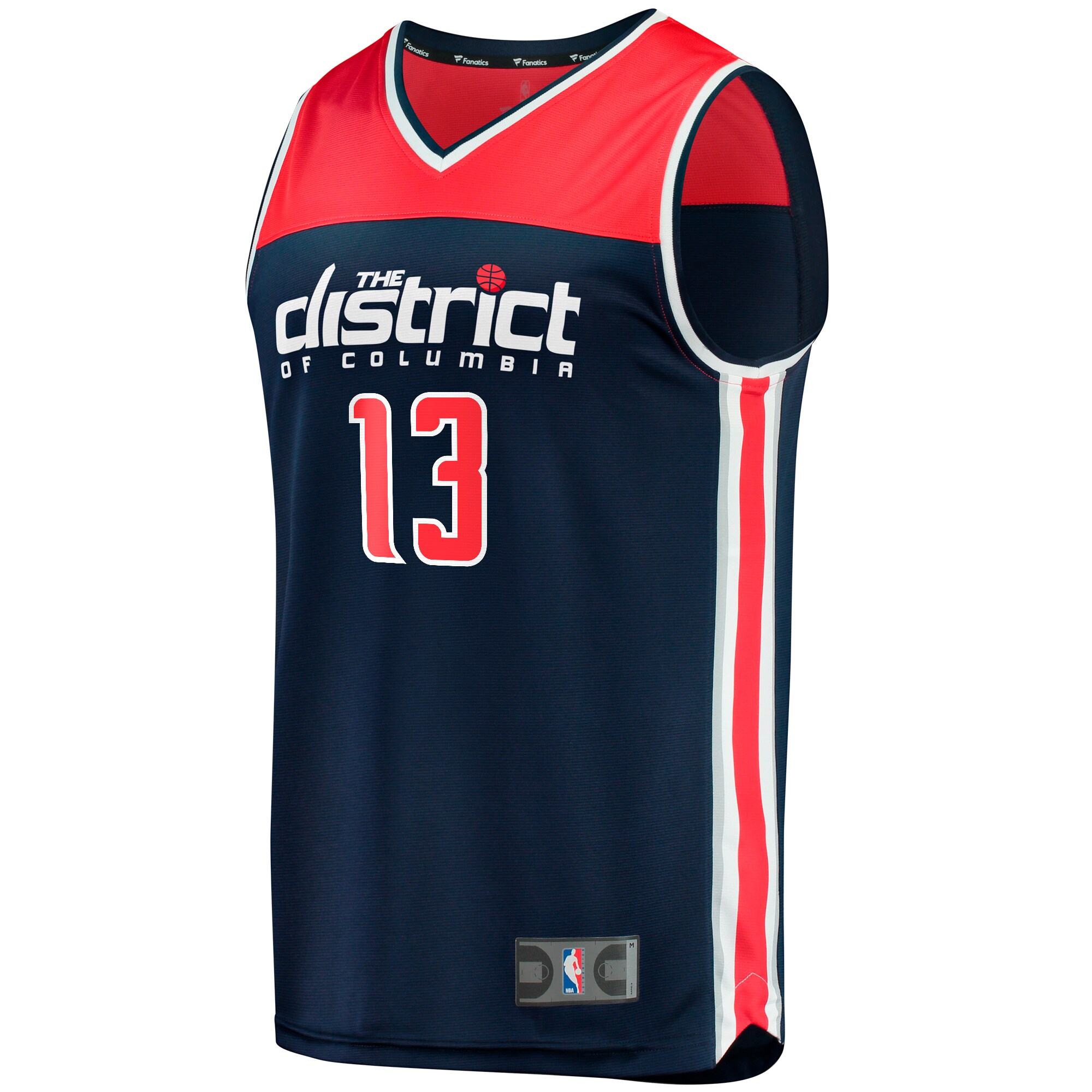 Jordans Poole Washington Wizards Fanatics Branded Fast Break Player Jersey - Statement Edition - Navy - vstockx
