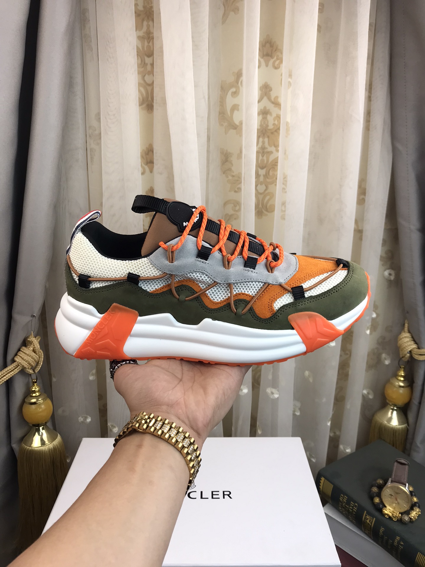 Moncler Compassor Sneaker 1 - vstockx