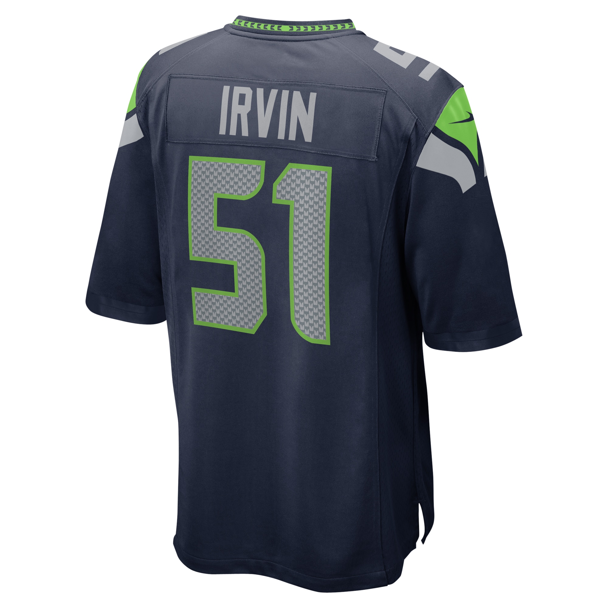 Bruce Irvin Seattle Seahawks Nike Game Jersey - College Navy - vstockx
