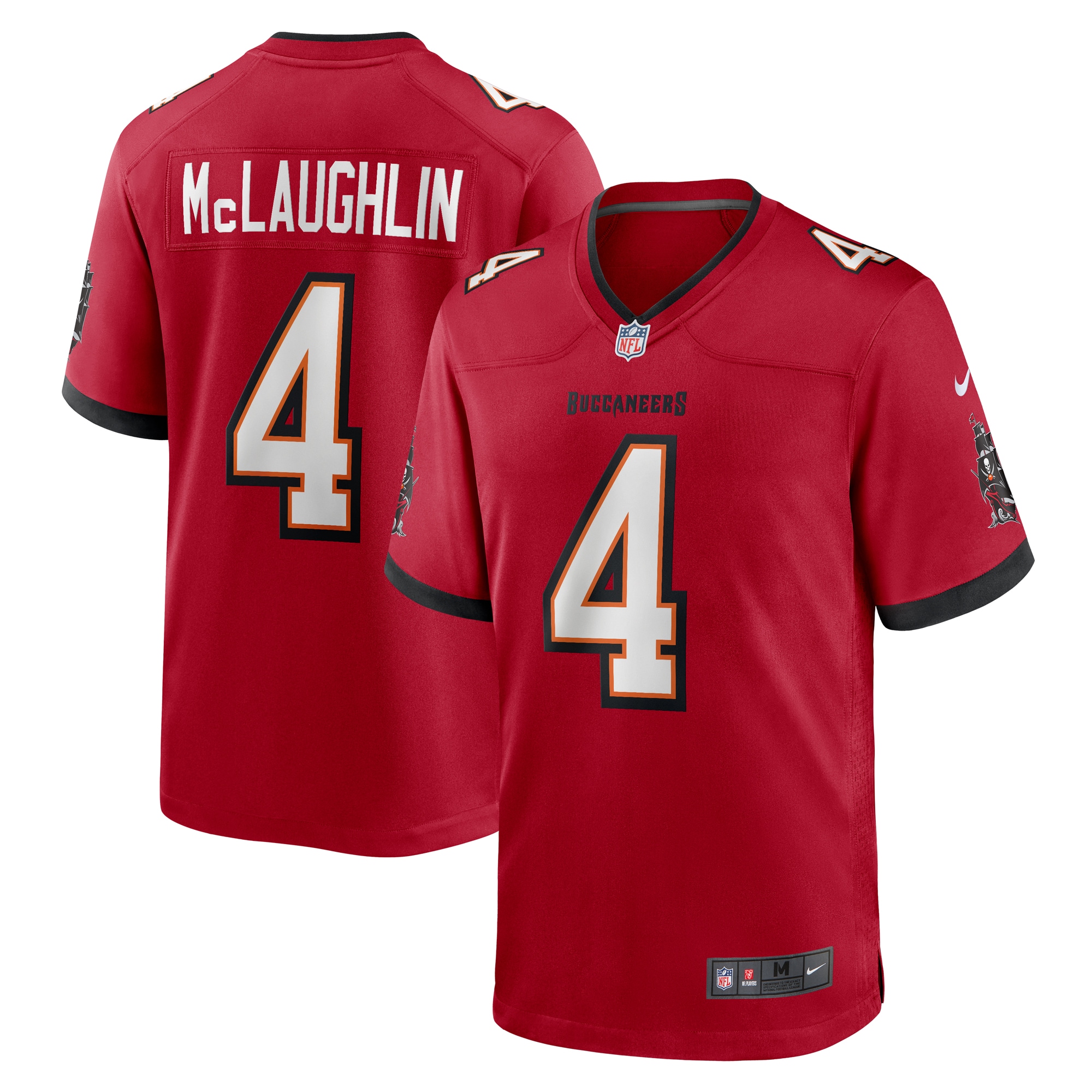 Chase McLaughlin Tampa Bay Buccaneers Nike Game Player Jersey - Red - vstockx