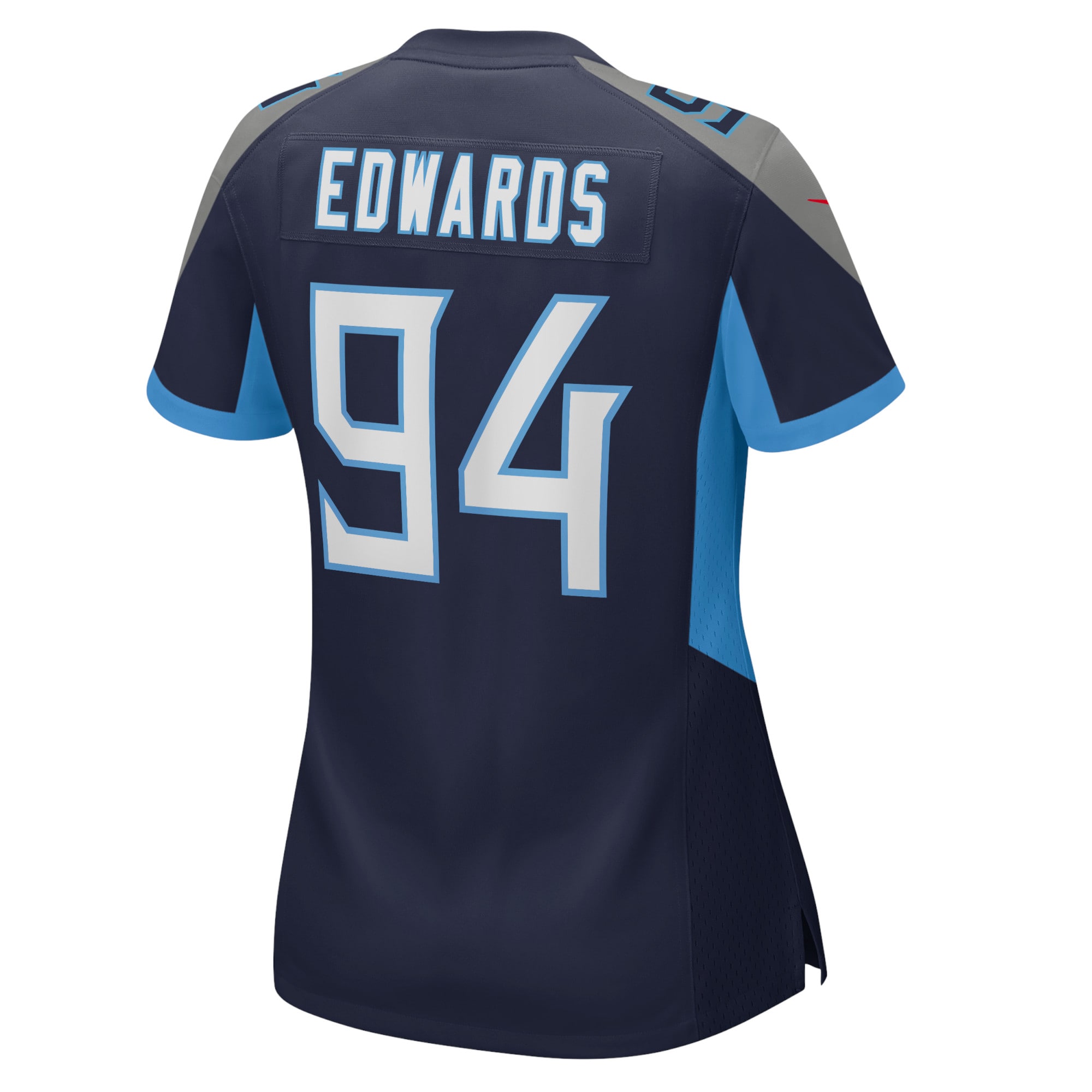 Mario Edwards Tennessee Titans Nike Women's Home Game Player Jersey - Navy - vstockx