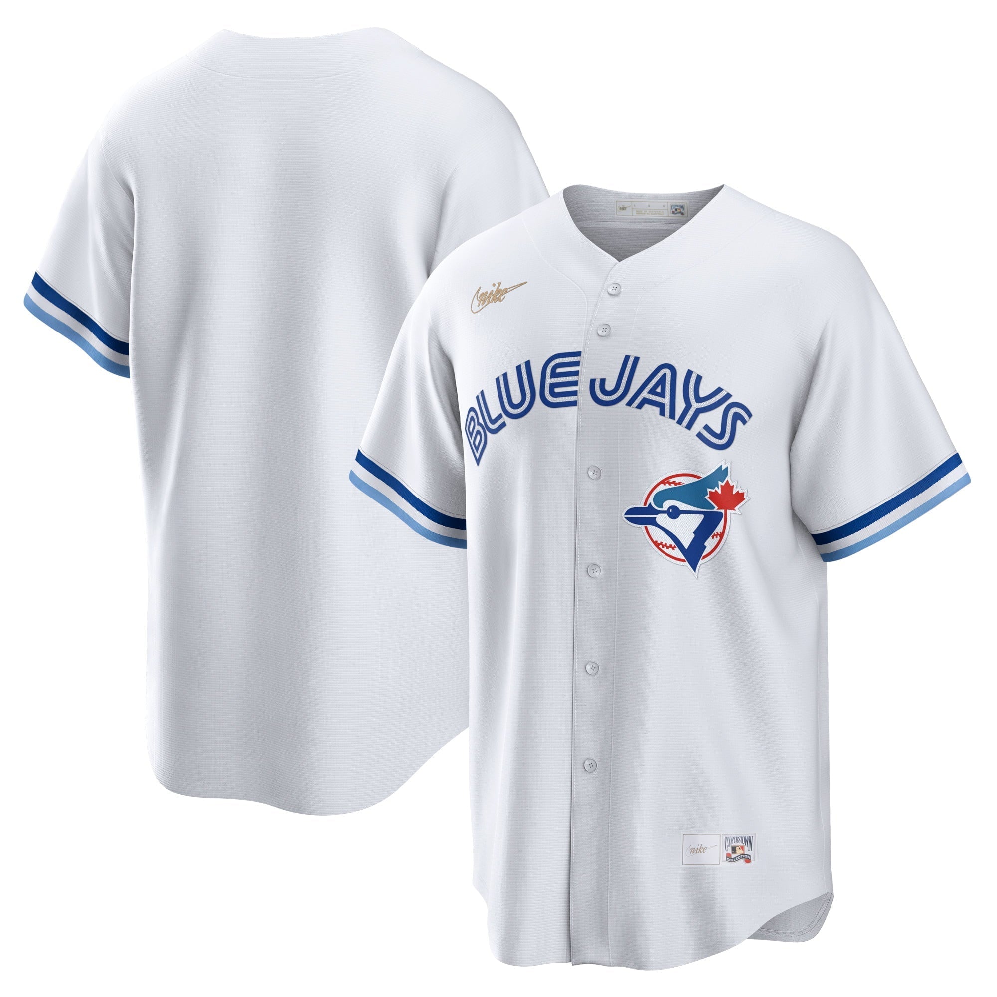 Men's Nike White Toronto Blue Jays Home Cooperstown Collection Team Jersey - vstockx