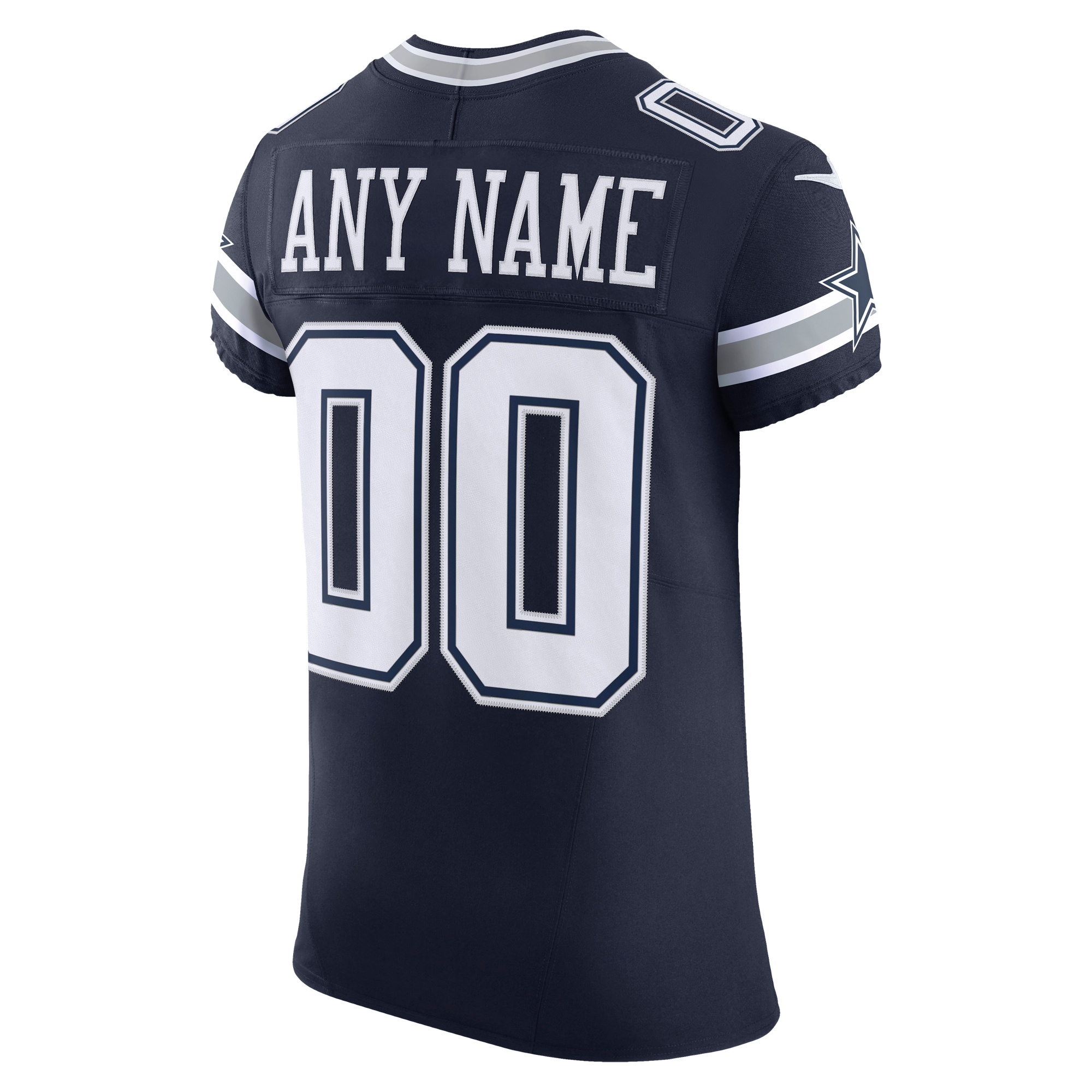 Dallas Cowboys Nike Vapor F.U.S.E. Elite Custom Jersey - Navy - vstockx