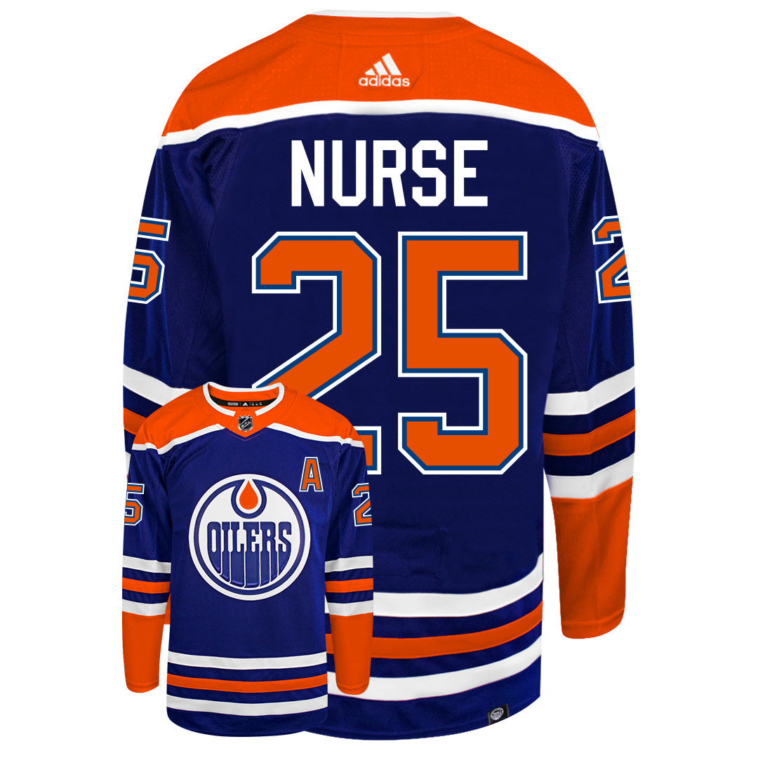 Darnell Nurse Edmonton Oilers 2022 Adidas Primegreen Authentic NHL Hockey Jersey - vstockx