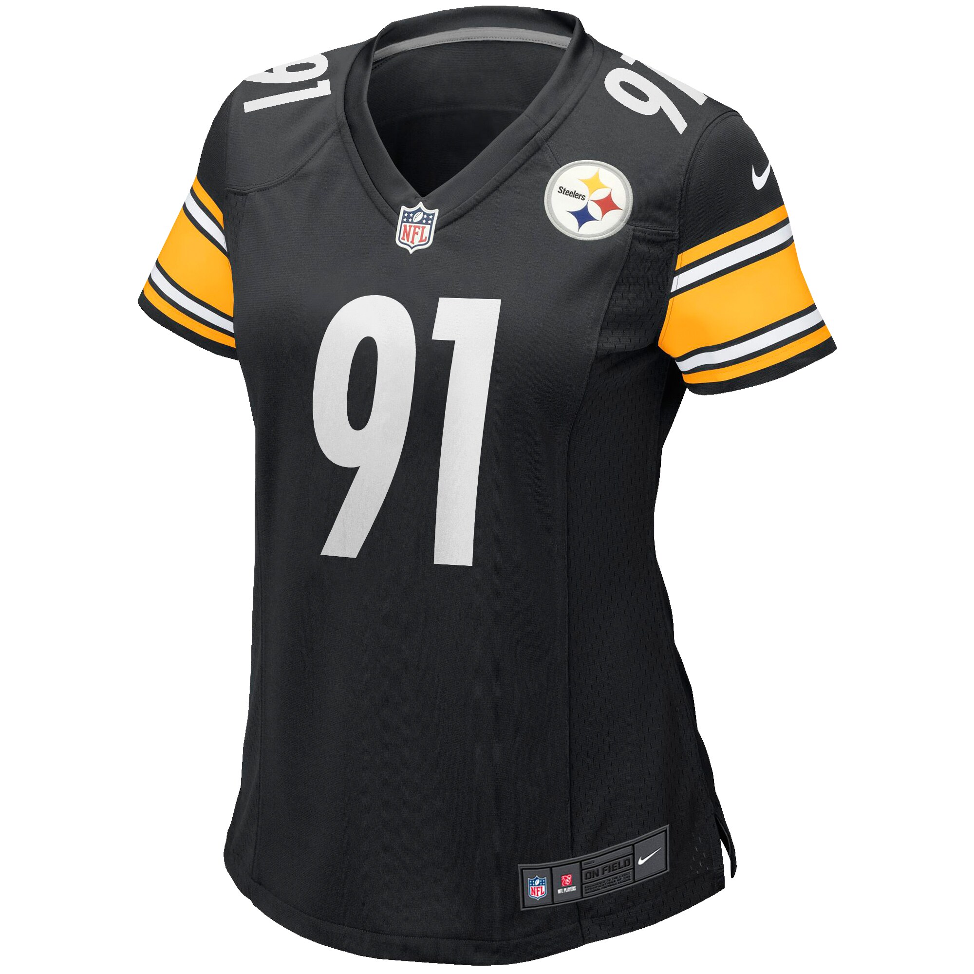 Stephon Tuitt Pittsburgh Steelers Nike Women's Game Jersey - Black - vstockx