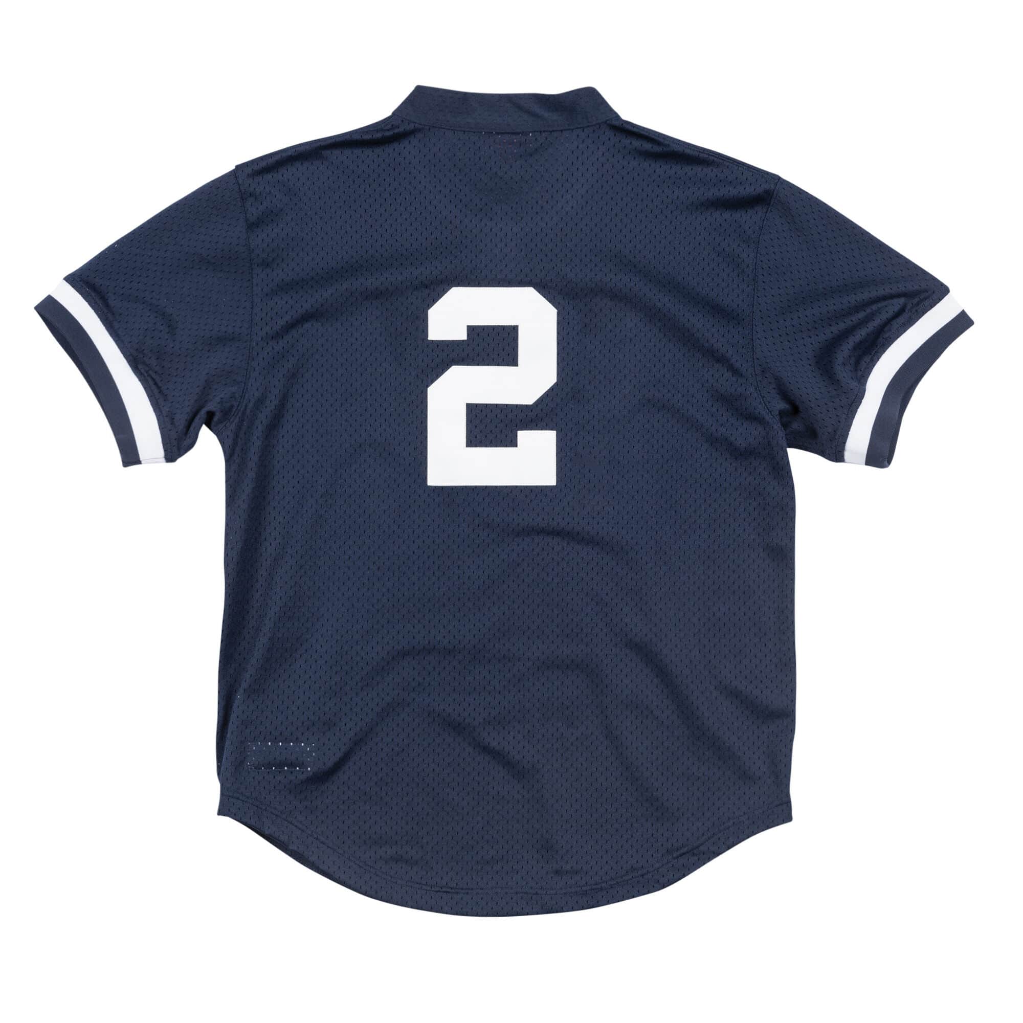 Authentic BP Jersey New York Yankees 1995 Derek Jeter - vstockx