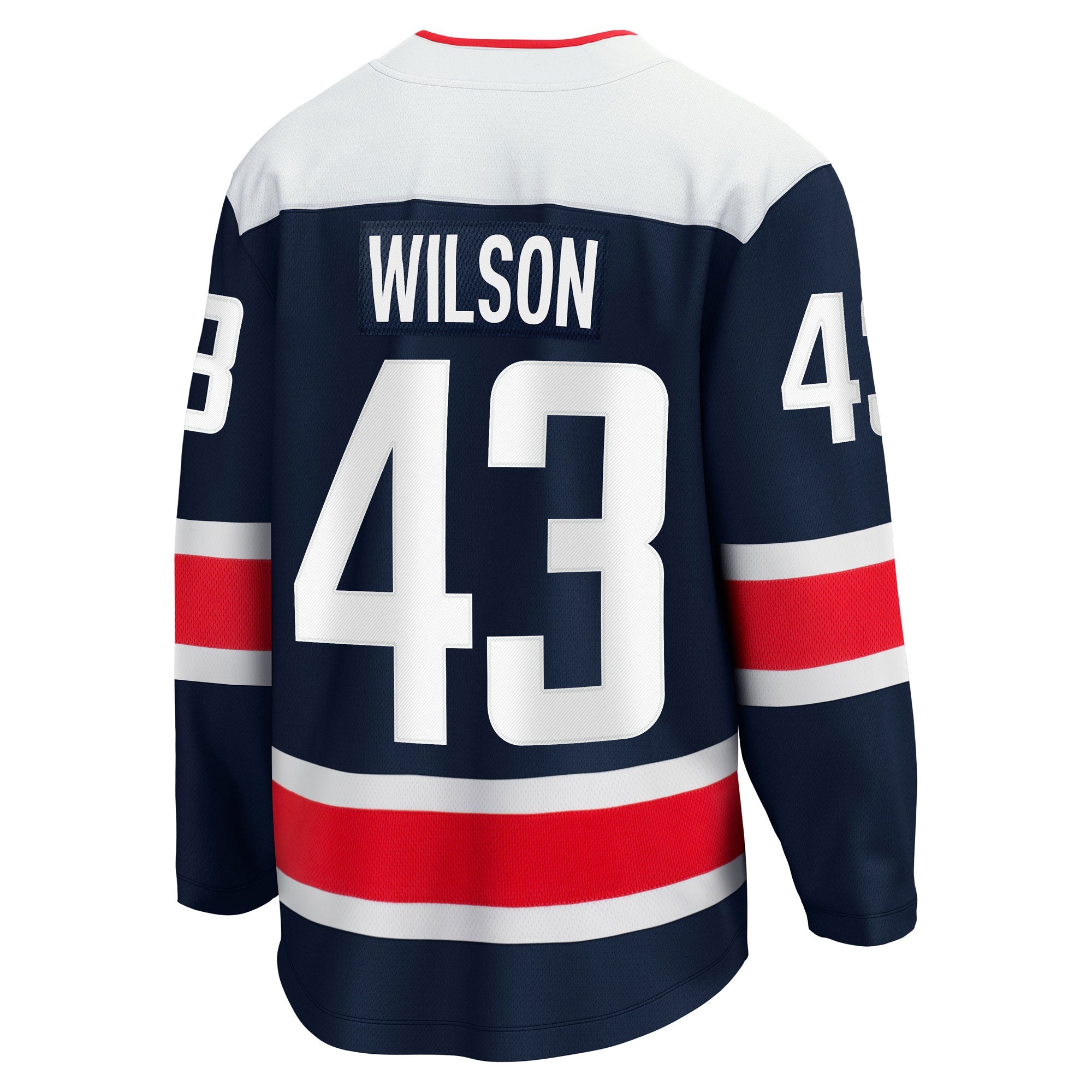 Men's Fanatics Branded Tom Wilson Navy Washington Capitals 2020/21 Alternate Premier Breakaway Player Jersey - vstockx