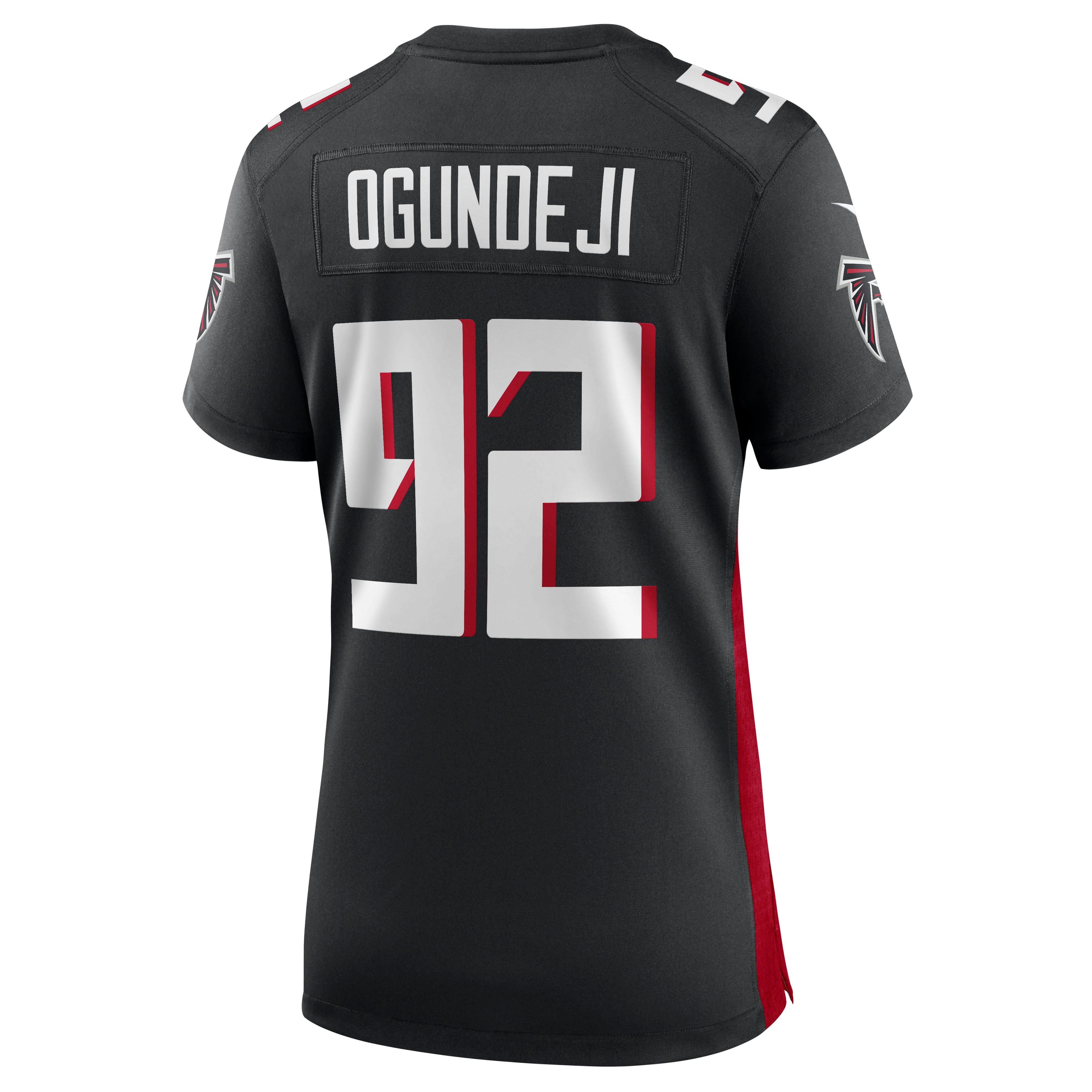 Adetokunbo Ogundeji Atlanta Falcons Nike Women's Game Jersey - Black - vstockx