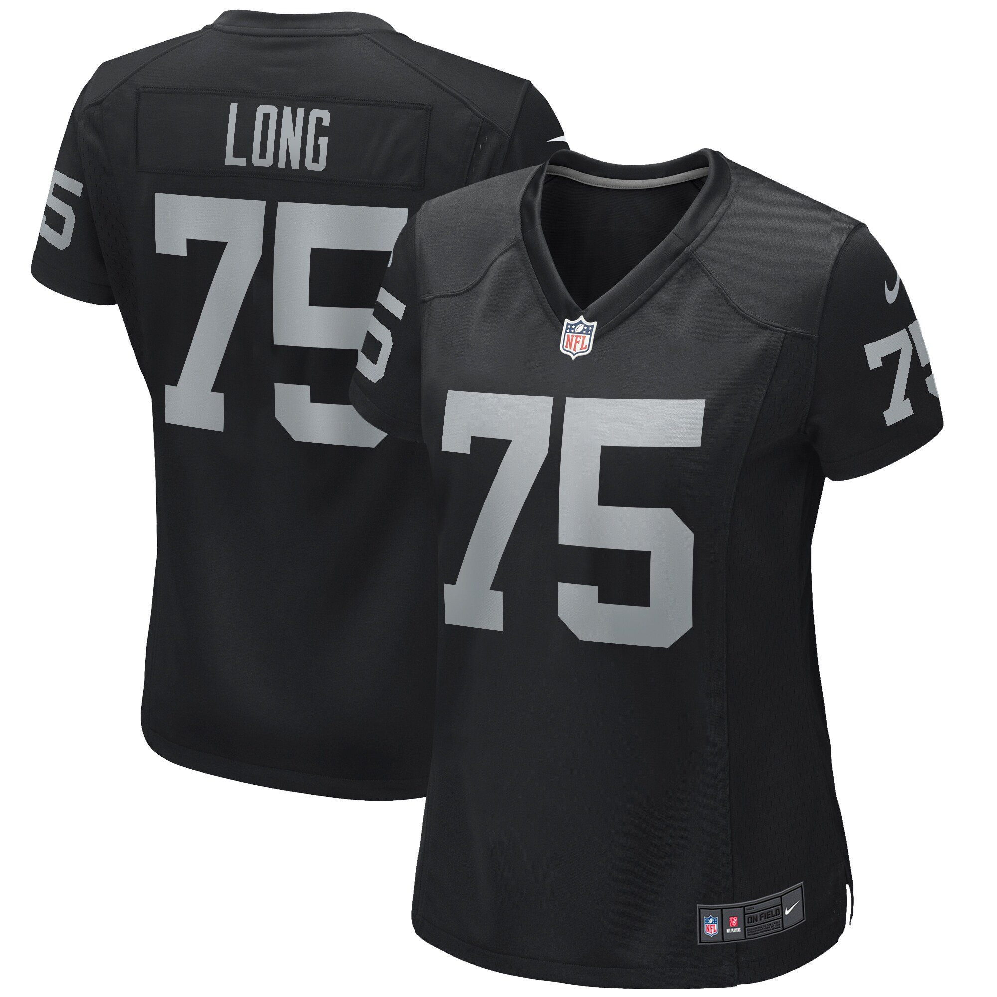Howie Long Las Vegas Raiders Nike Women's Game Retired Player Jersey - Black - vstockx