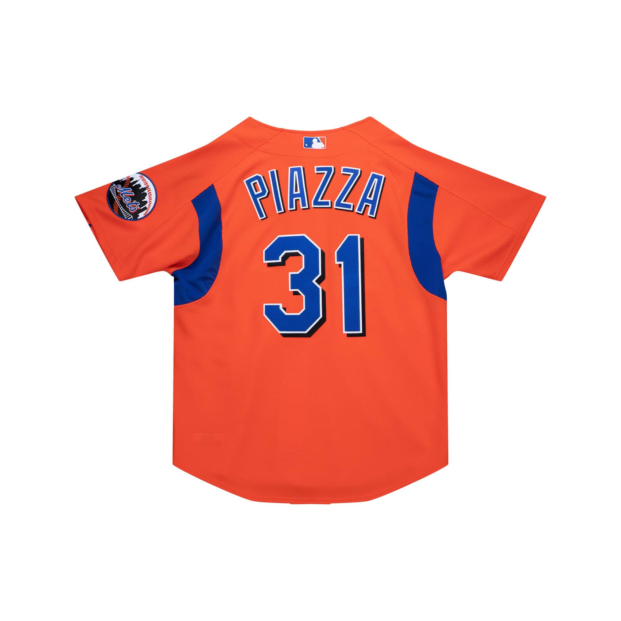 Authentic Mike Piazza New York Mets 2004 BP Jersey - vstockx