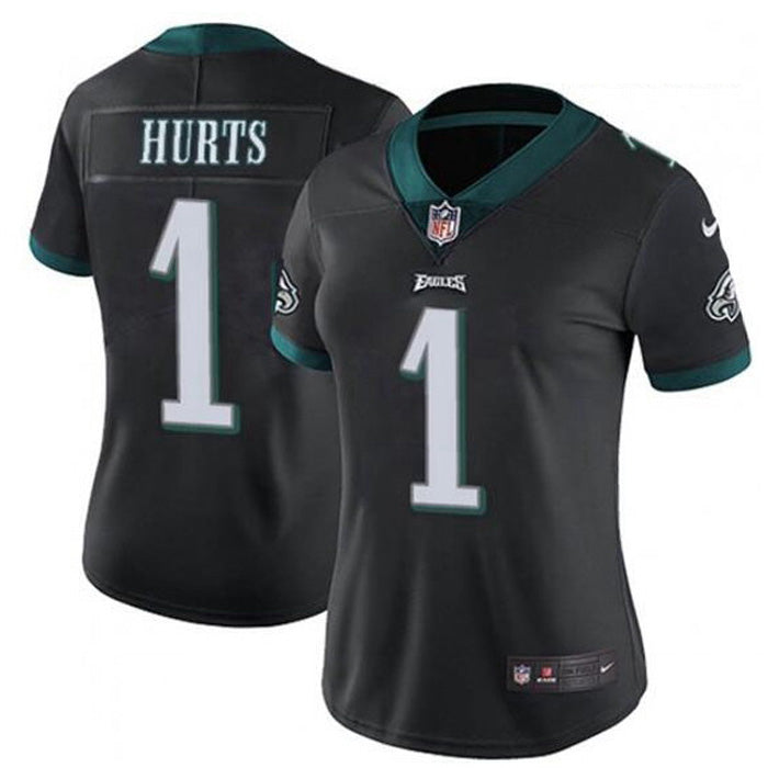 Women's Philadelphia Eagles Jalen Hurts Game Jersey - Black - vstockx