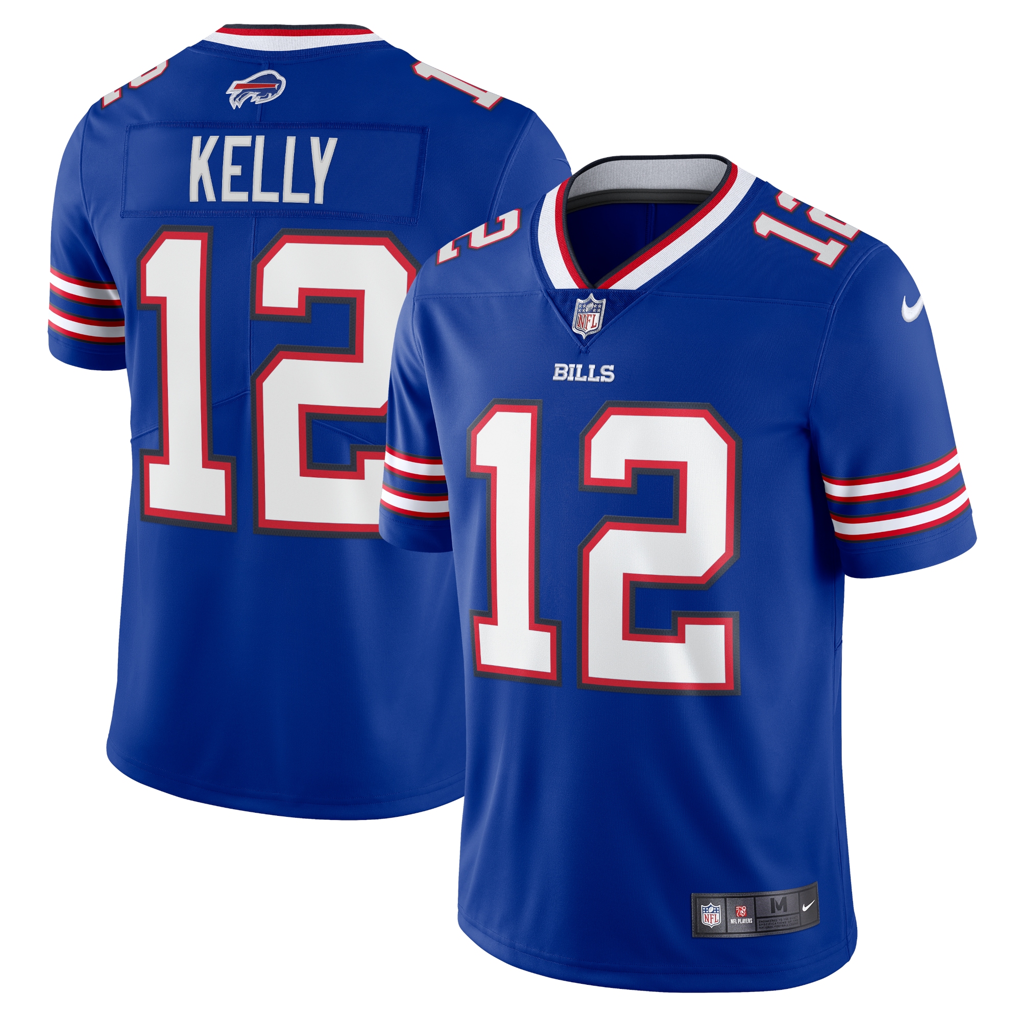 Jim Kelly Buffalo Bills Nike '90s Throwback Retired Player Limited Jersey - Royal - vstockx