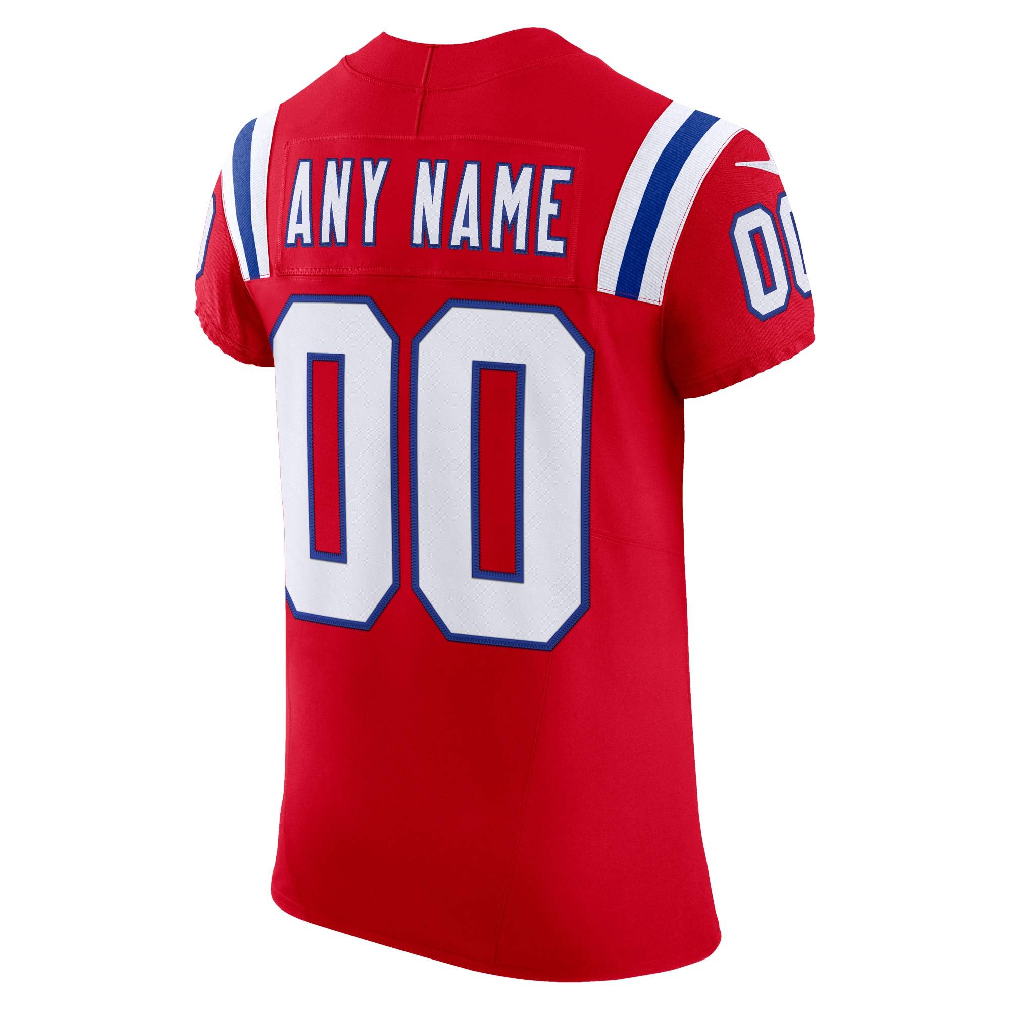 New England Patriots Nike Vapor F.U.S.E. Elite Custom Jersey - Red - vstockx