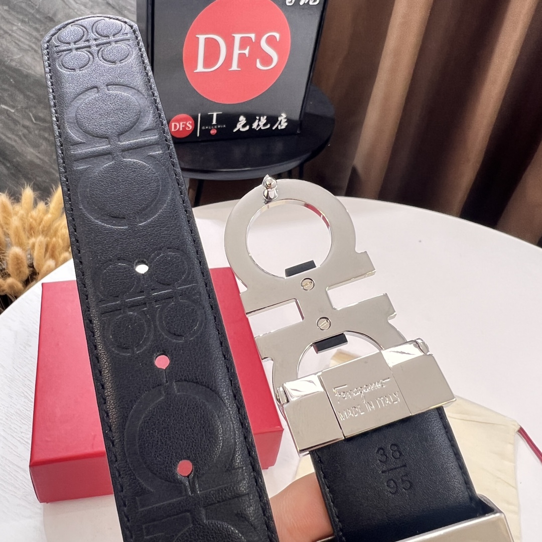 Streetwear Belt Ferragamo 319804 size:3.5cm - vstockx