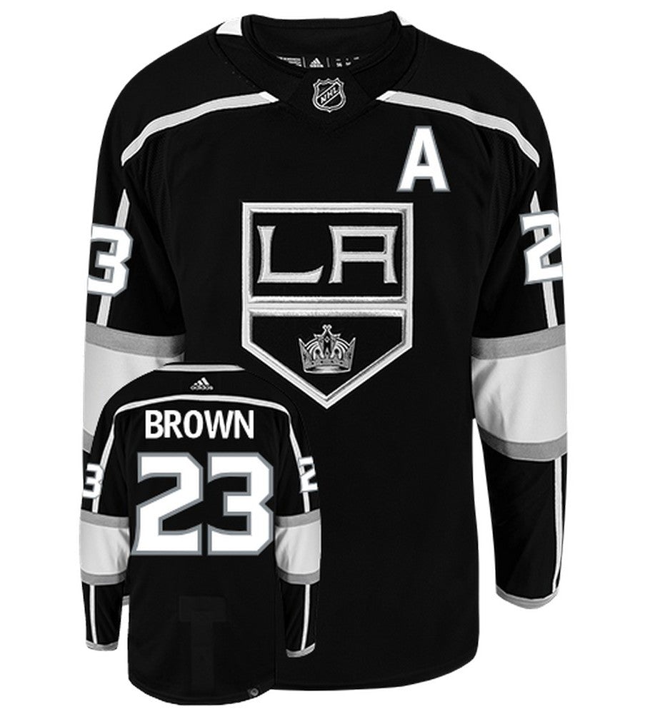 Dustin Brown Los Angeles Kings Adidas Primegreen Authentic NHL Hockey Jersey - vstockx