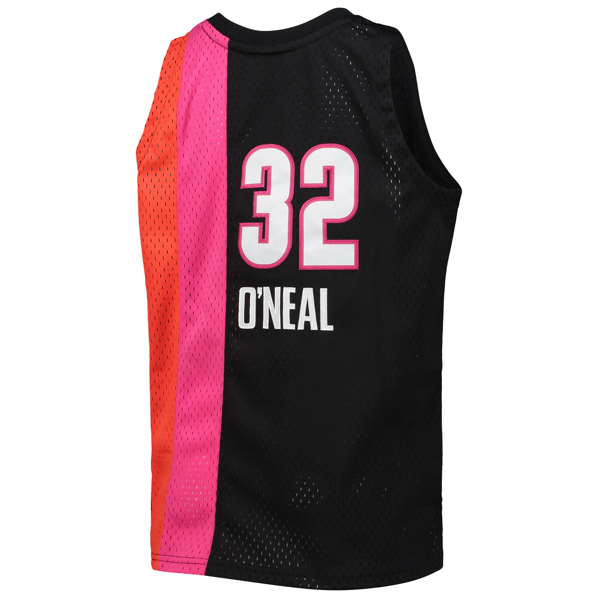 Shaquille O'Neal Miami Heat Mitchell & Ness Youth 2005-06 Team Hardwood Classics Swingman Jersey - Black - vstockx