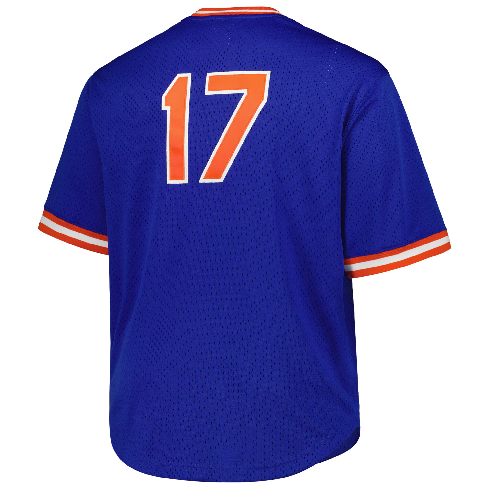 Keith Hernandez New York Mets Mitchell & Ness 1986 Cooperstown Collection Mesh Pullover Jersey - Royal - vstockx