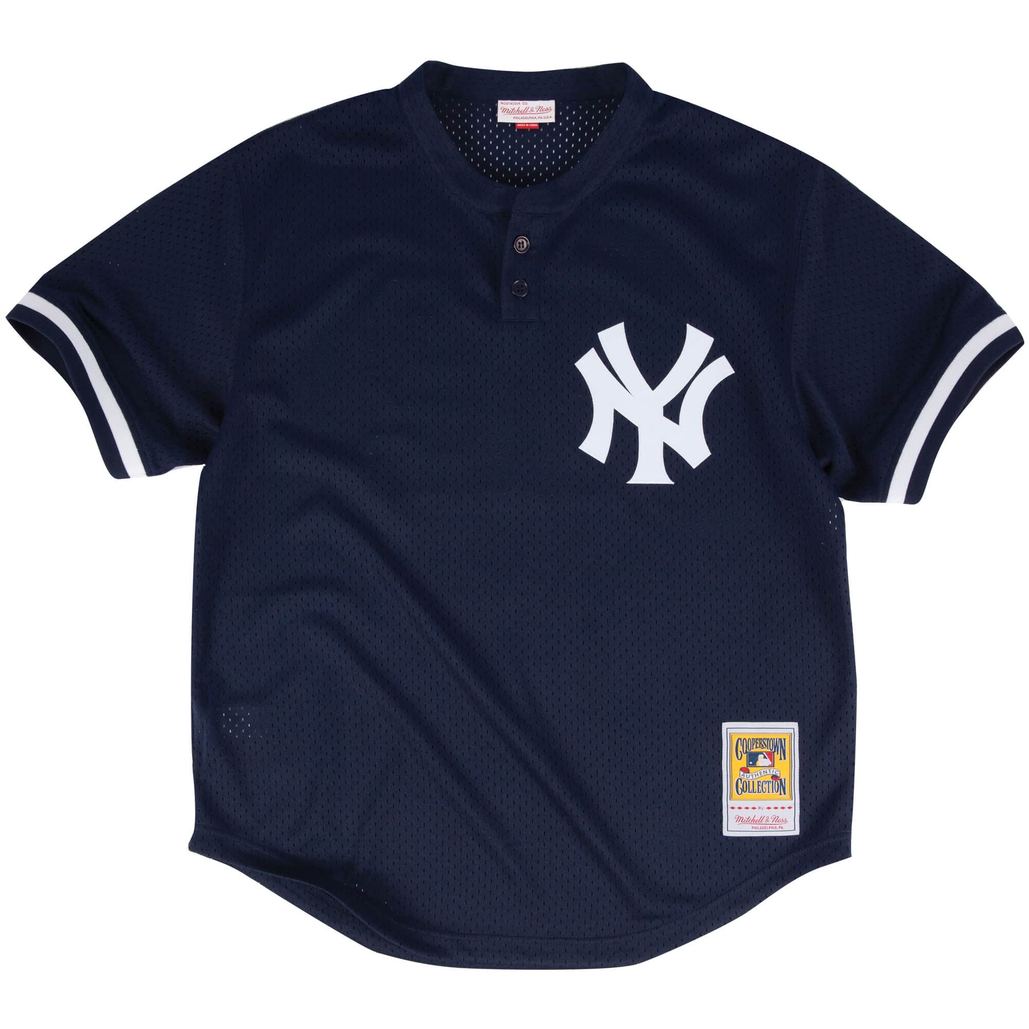 Authentic Mesh BP Jersey New York Yankees 1995 Mariano Rivera - vstockx