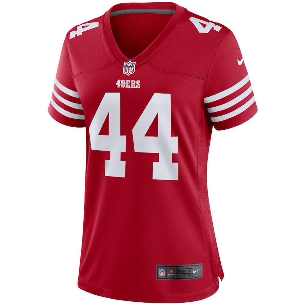Women's San Francisco 49ers Kyle Juszczyk Game Jersey - Scarlet - vstockx
