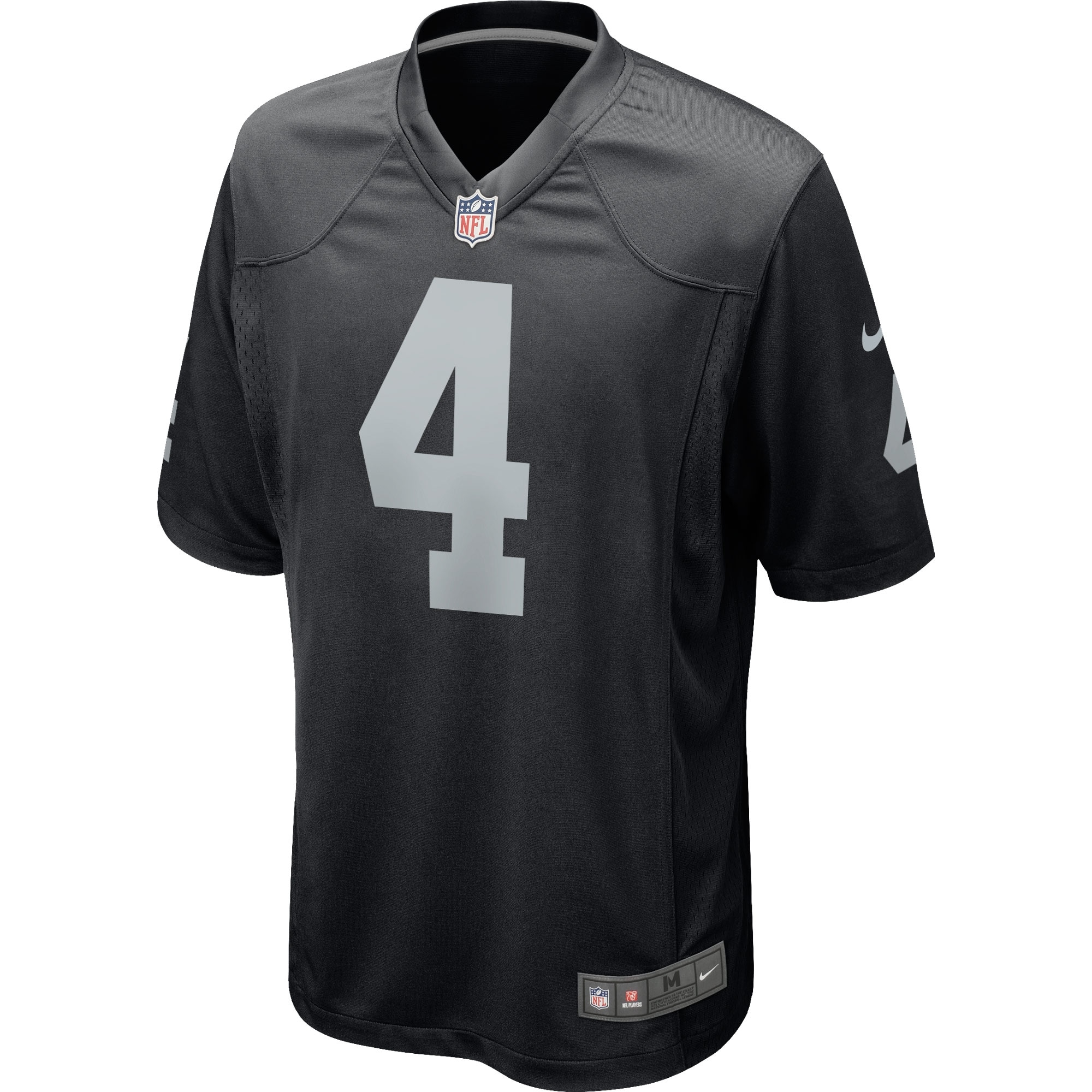 Derek Carr Las Vegas Raiders Nike Game Player Jersey - Black - vstockx