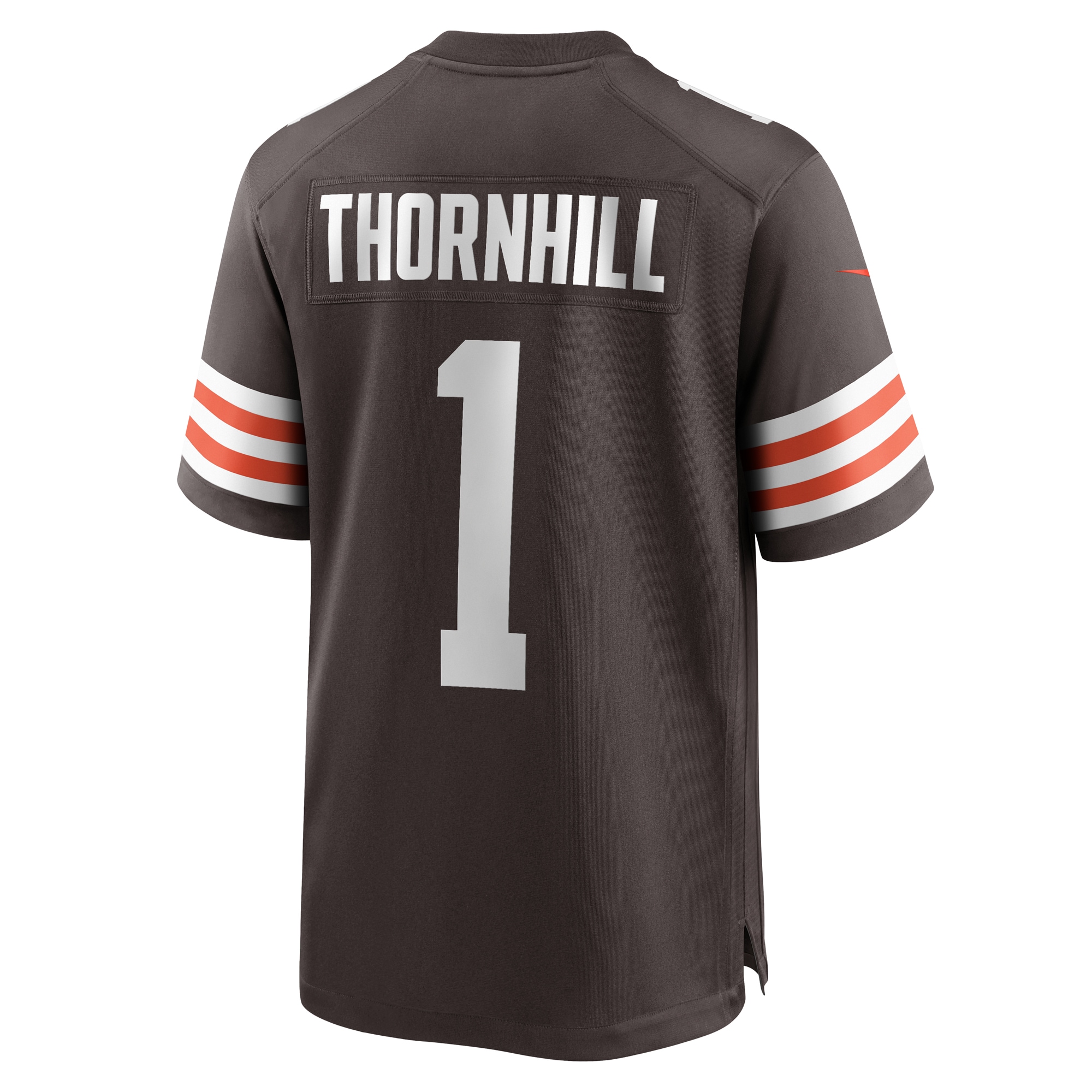 Juan Thornhill Cleveland Browns Nike Team Game Jersey - Brown - vstockx