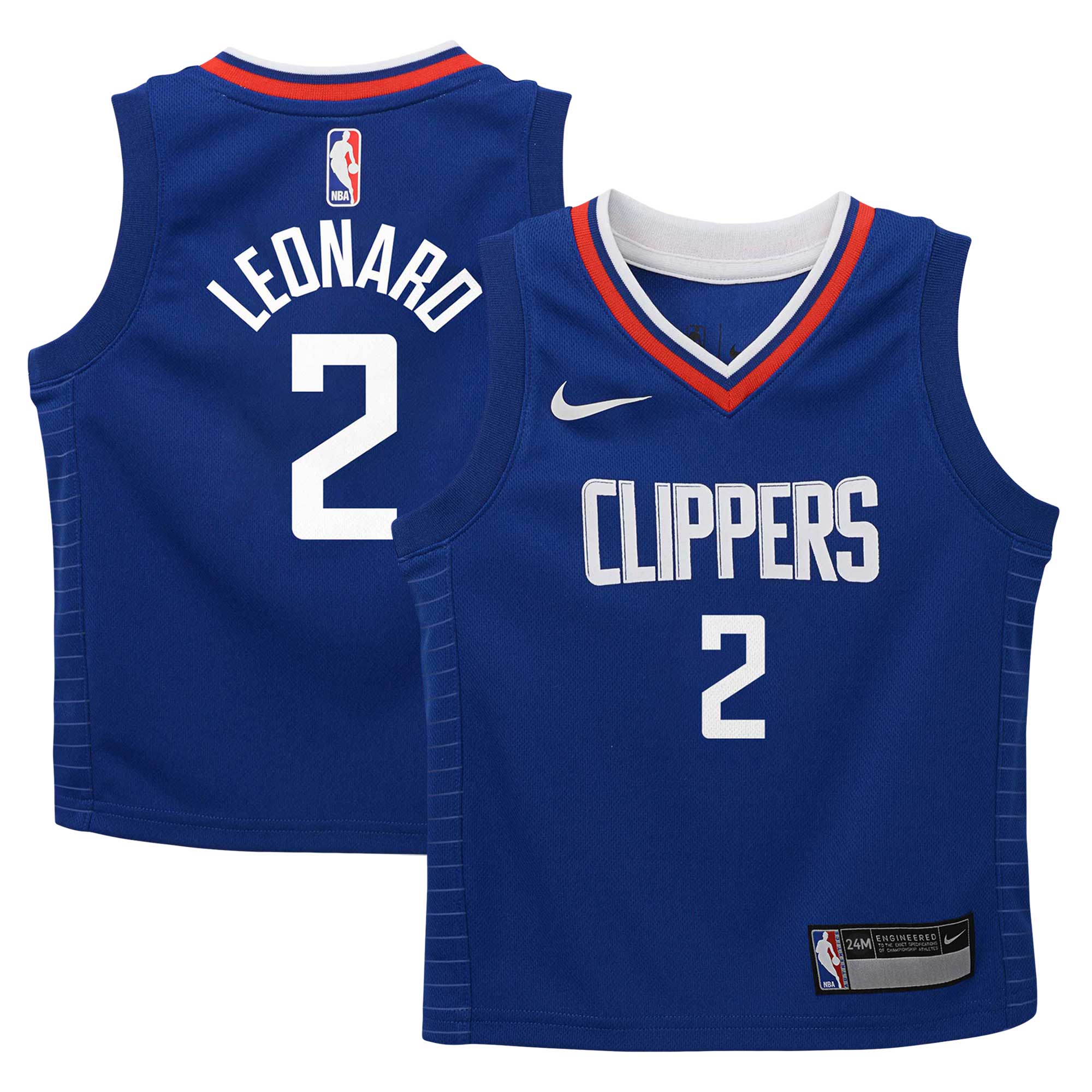 Kawhi Leonard LA Clippers Nike Infant Swingman Player Jersey - Icon Edition - Royal - vstockx