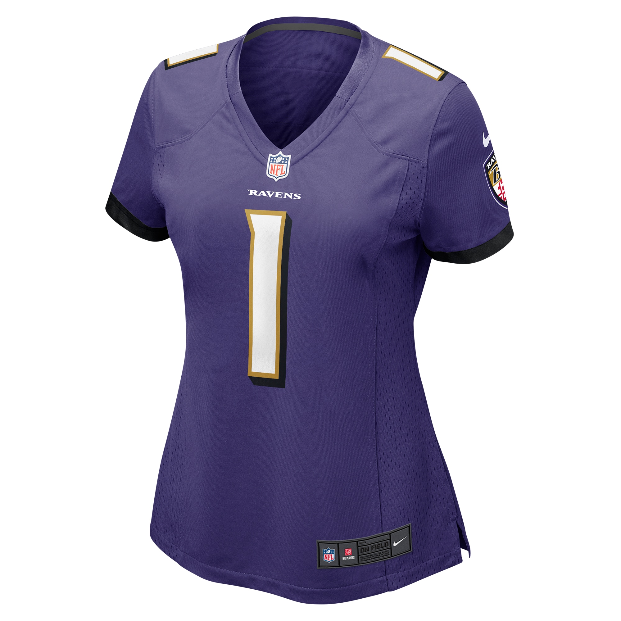 Number 1 Mom Baltimore Ravens Nike Women's Game Jersey - Purple - vstockx