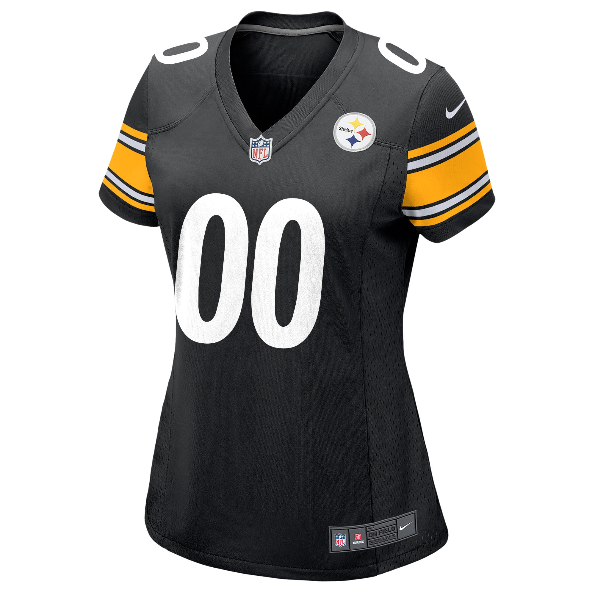 Pittsburgh Steelers Nike Women's Custom Game Jersey - Black - vstockx