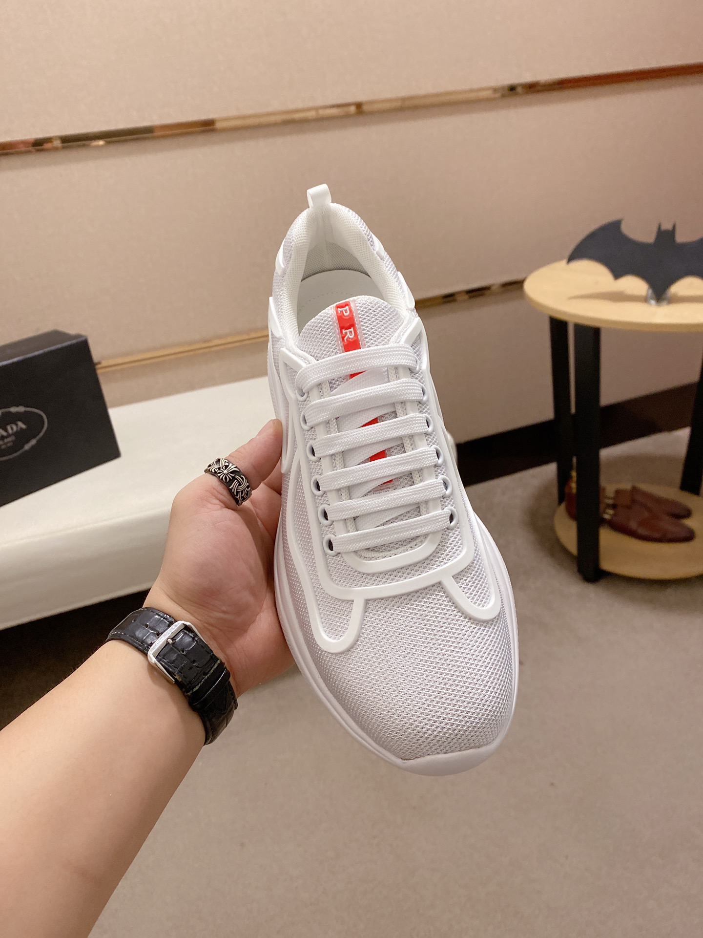 Prada America's Cup sneaker 18 - vstockx