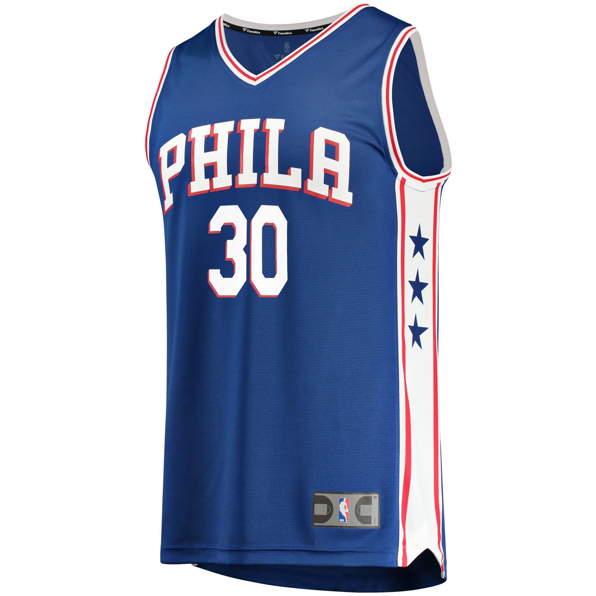 Furkan Korkmaz Philadelphia 76ers Fanatics Branded Fast Break Replica Player Jersey - Icon Edition - Royal - vstockx