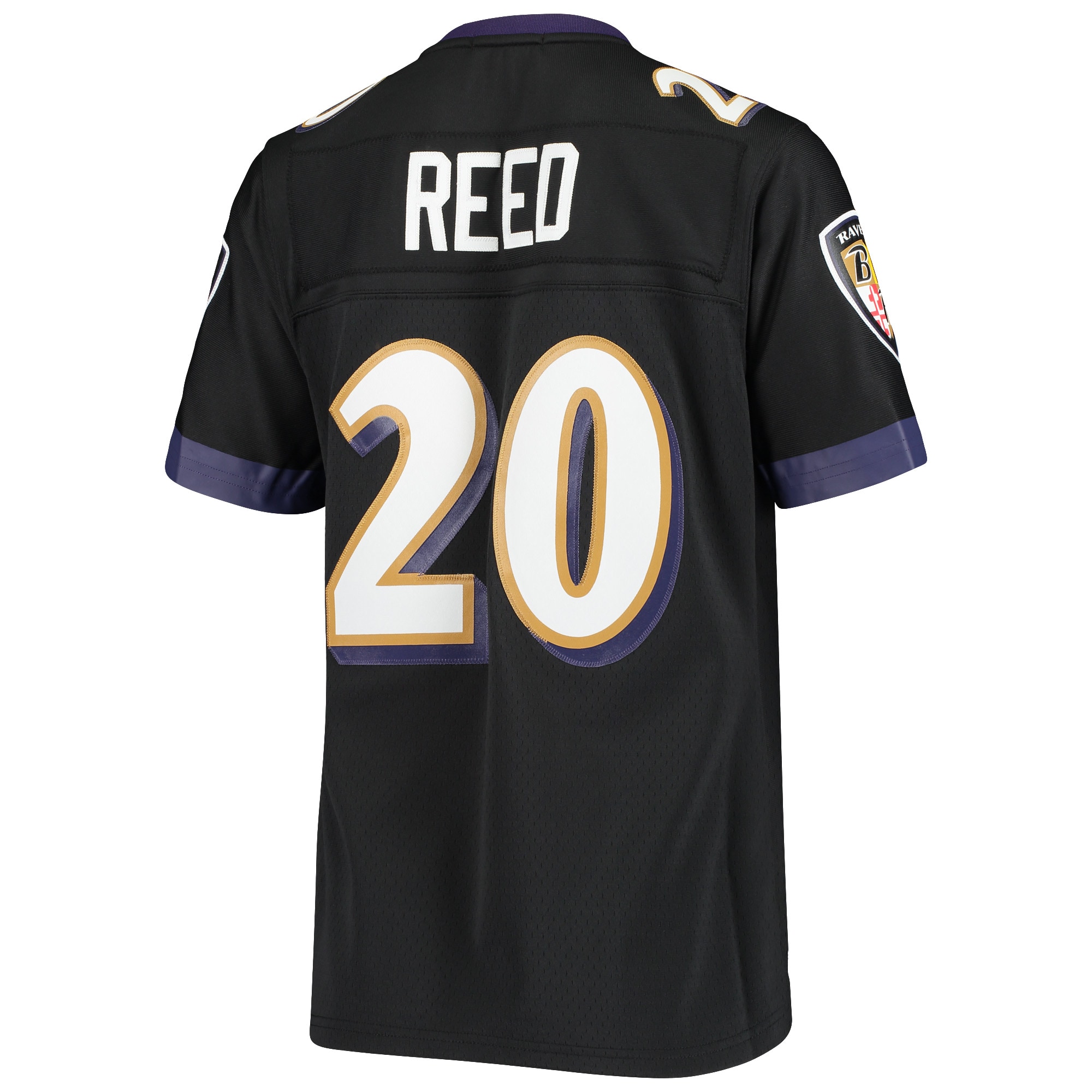 Ed Reed Baltimore Ravens Mitchell & Ness Women's Legacy Replica Team Jersey - Black - vstockx