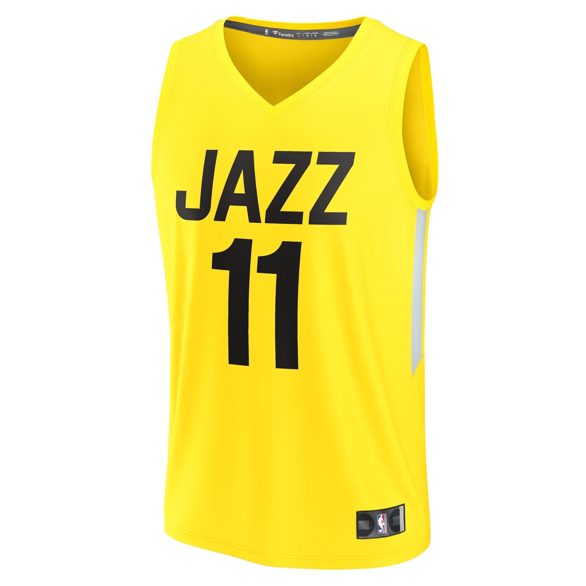 Youth Fanatics Branded Kris Dunn Yellow Utah Jazz Fast Break Player Jersey - Icon Edition - vstockx