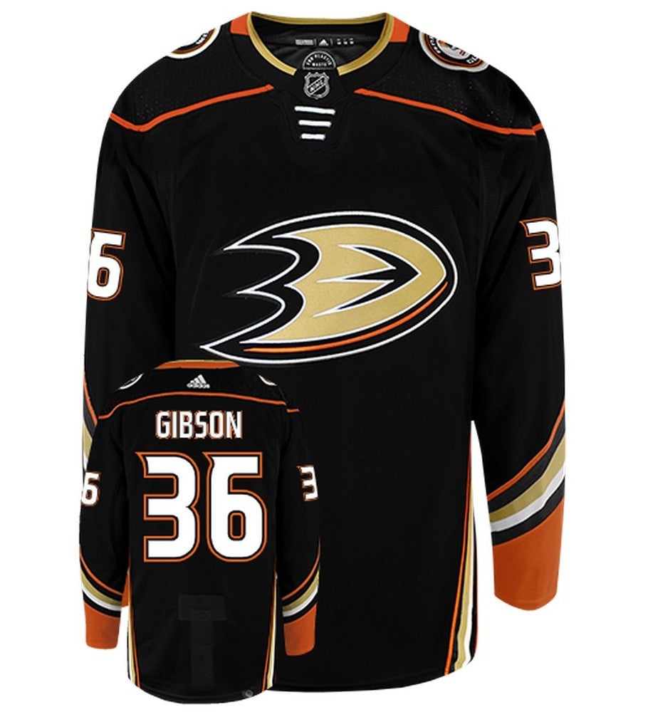John Gibson Anaheim Ducks Adidas Primegreen Authentic NHL Hockey Jersey - vstockx