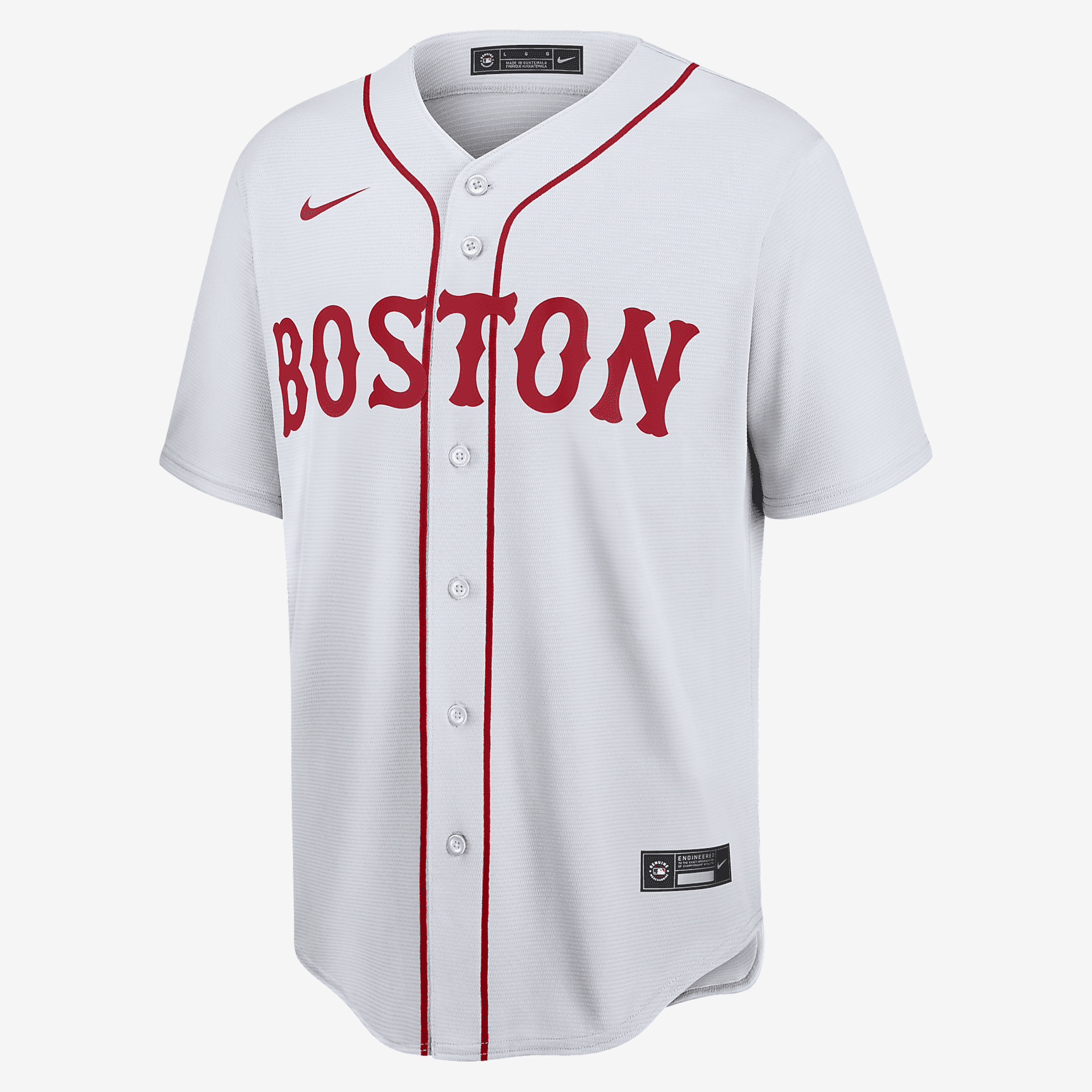 MLB Boston Red Sox Men's Replica Baseball Jersey - White - vstockx